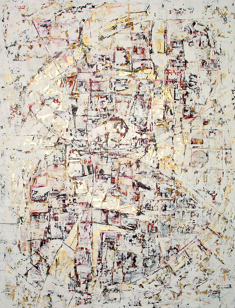 SILENCE NO.4 oil on canvas, 50 by 38 inches, 2004, HERMANN LEDERLE