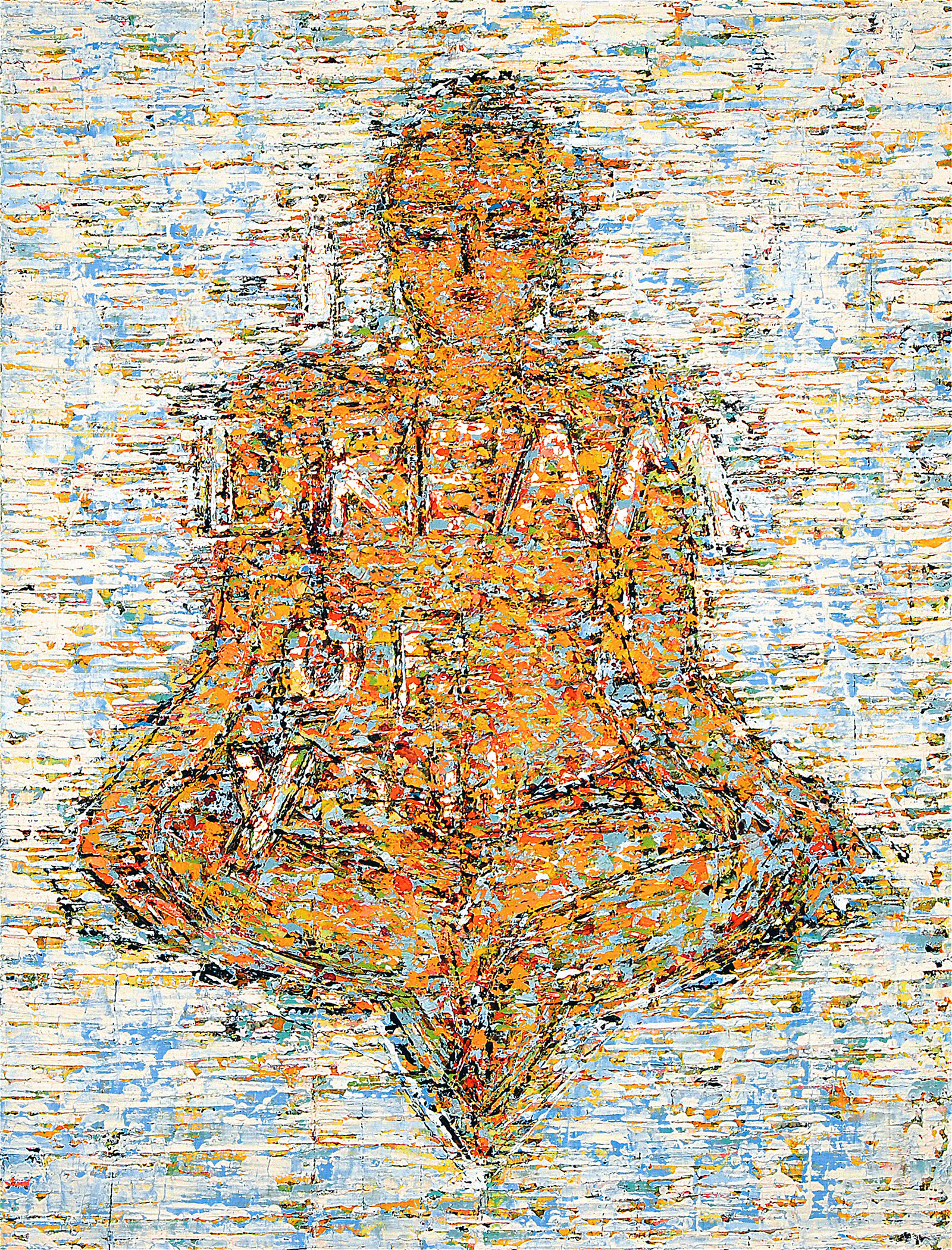 I DREAM OF YOU oil on canvas, 50 by 38 inches, 2007,HERMANN LEDERLE
