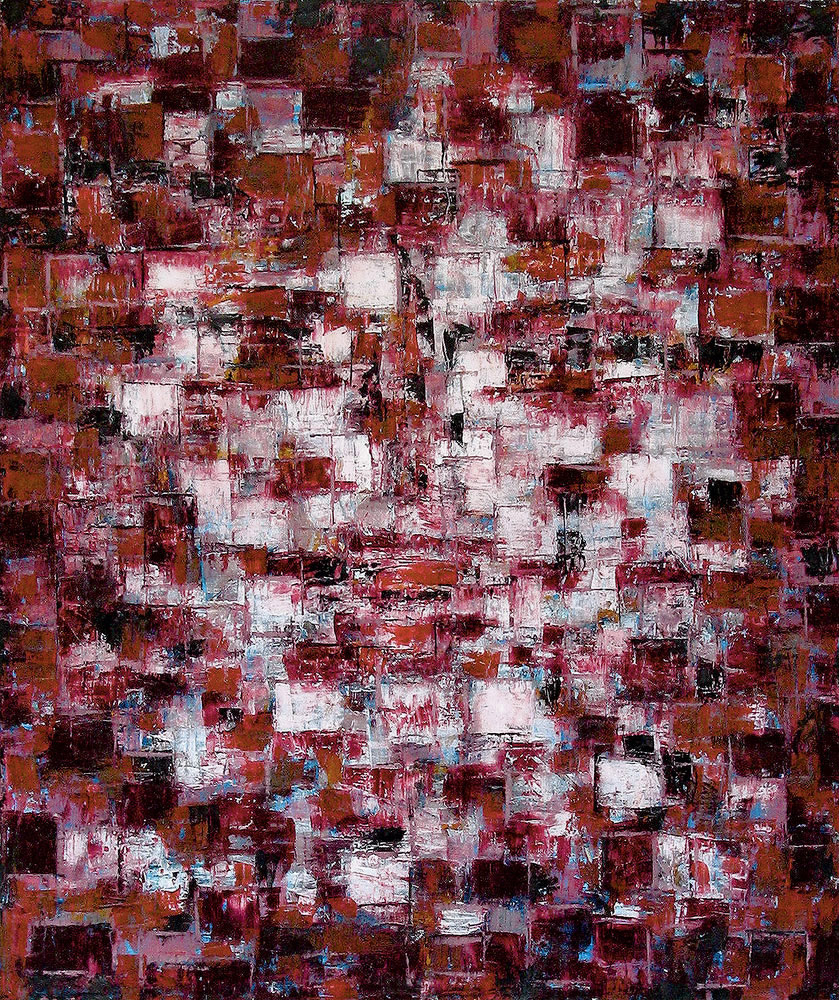 CAMEO oil on canvas, 50 by 42 inches, 2001, HERMANN LEDERLE