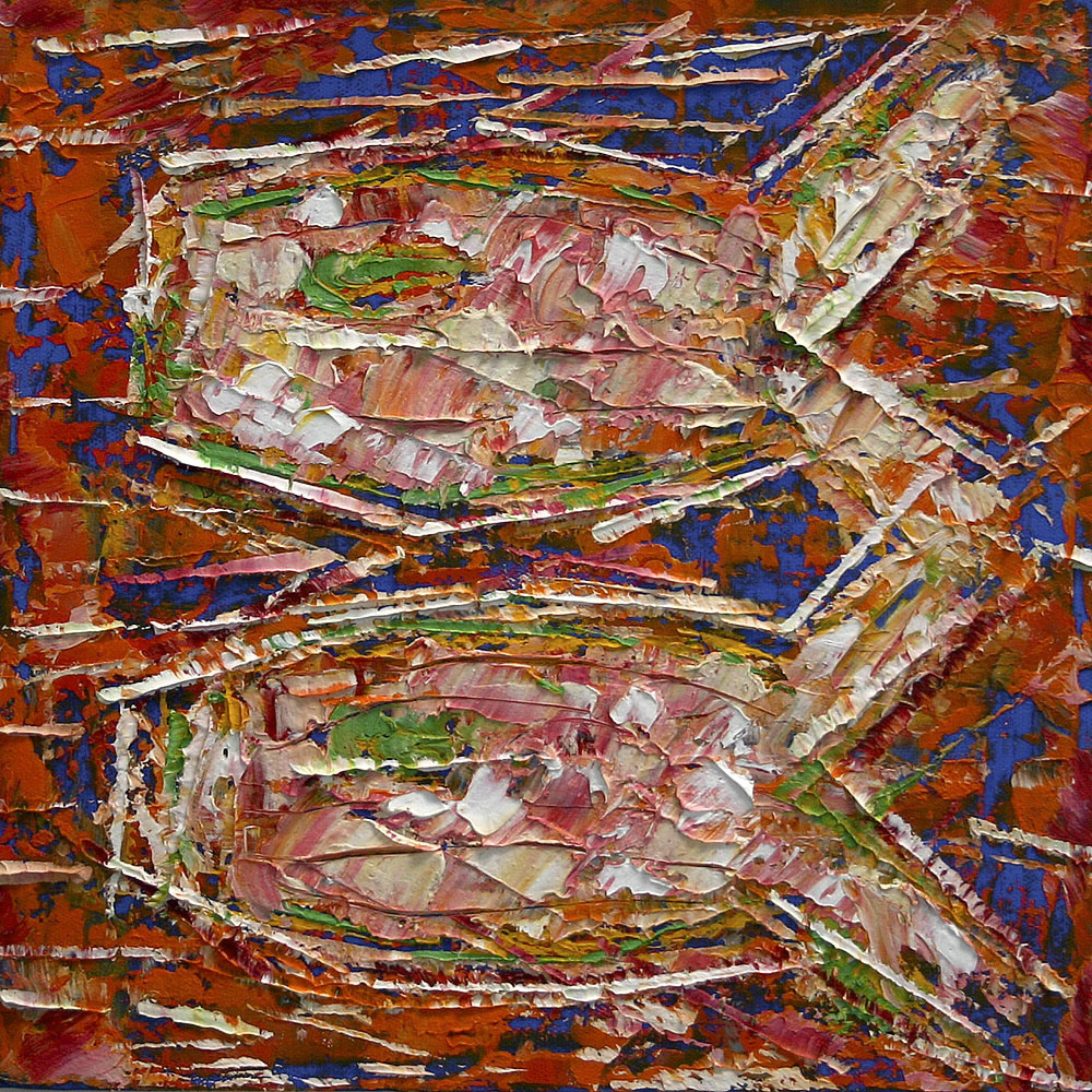 2007 NO.1 oil on canvas, 12 by 12 inches, 2007, HERMANN LEDERLE