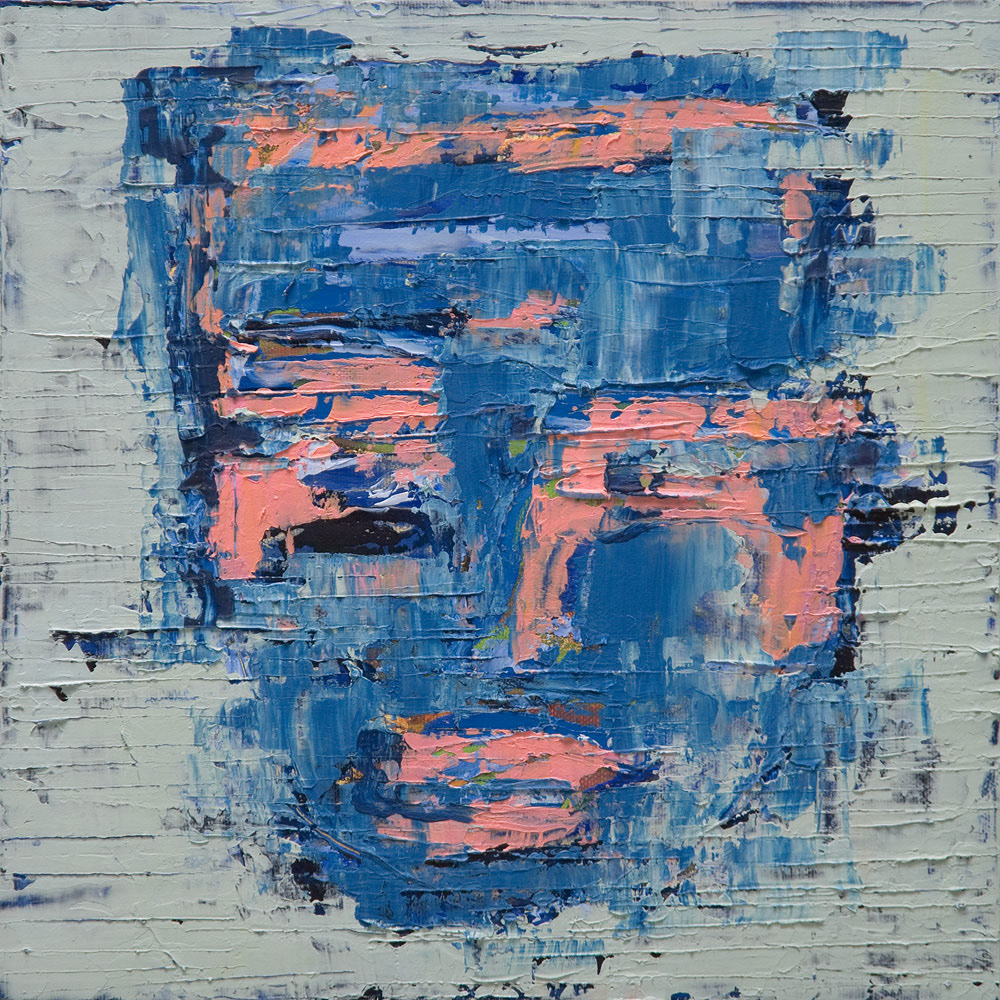 HEAD 1999 oil on canvas, 12 by 12 inches, 1999