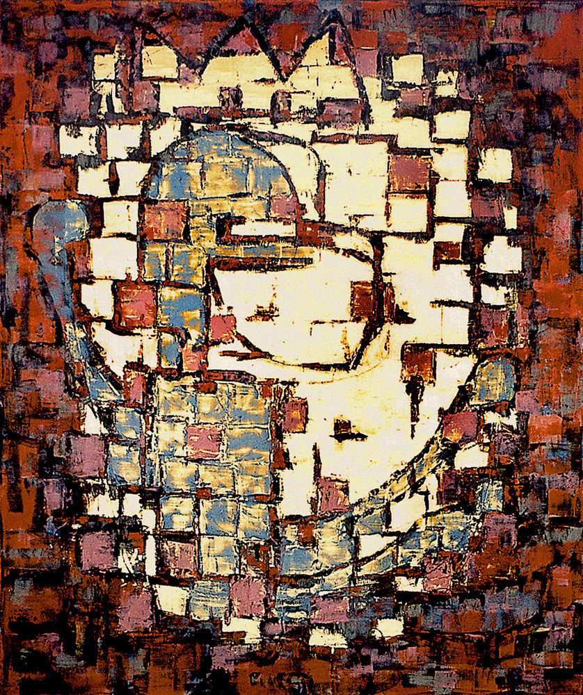 CROWN oil on canvas, 50 by 42 inches, 2001, HERMANN LEDERLE