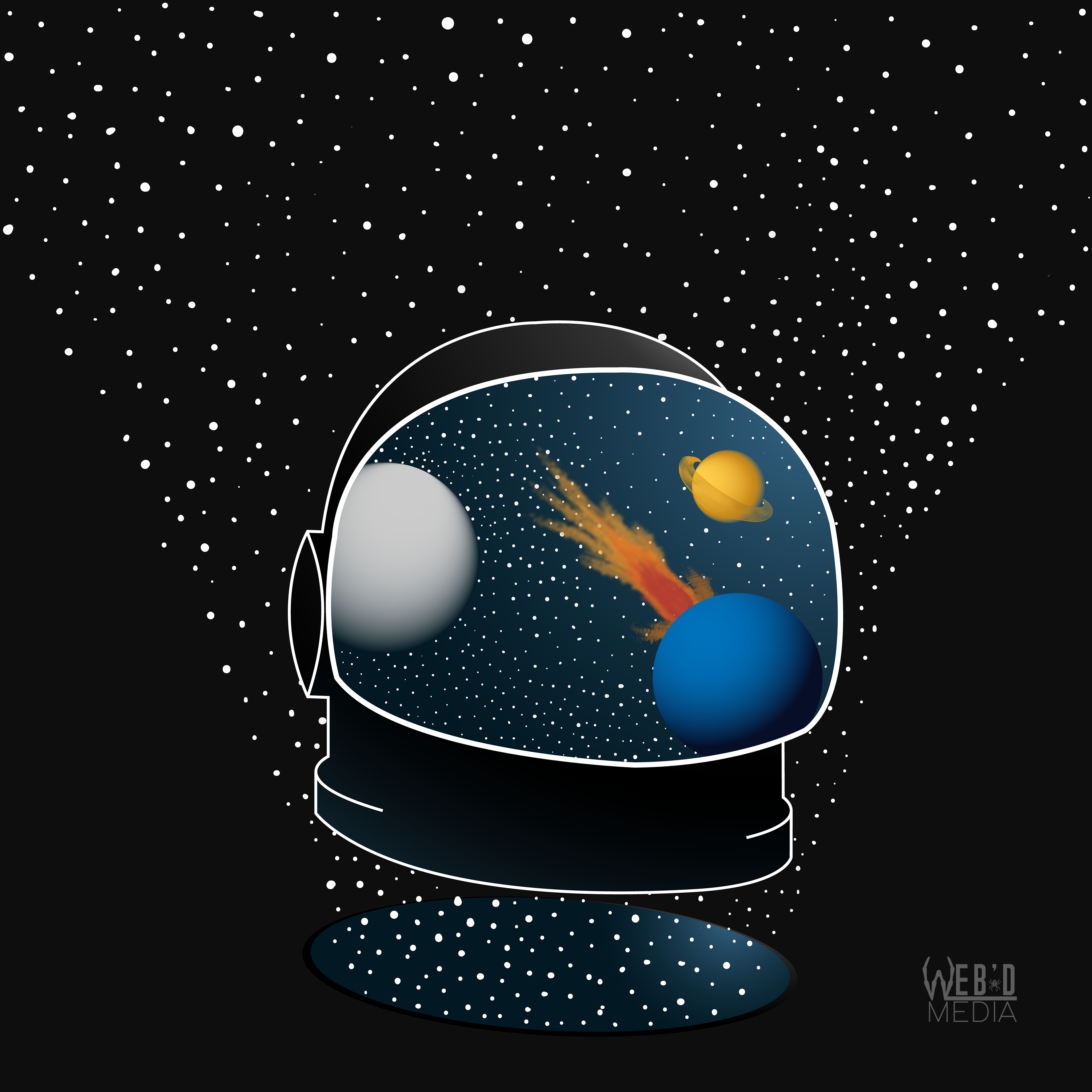 Astronaut Illustration