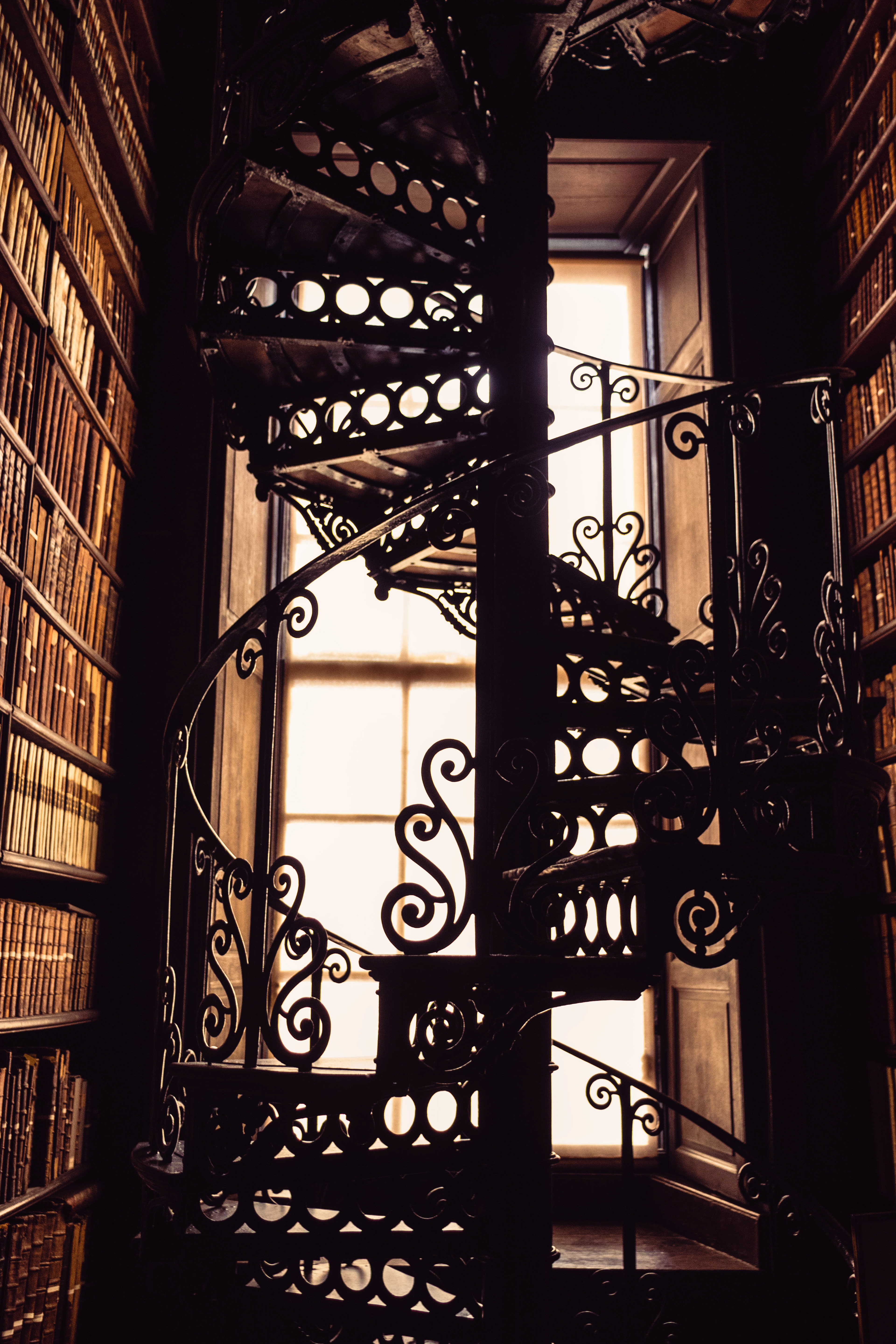 Library Spiral Stairs