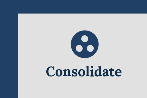 Benefits of Consolidating