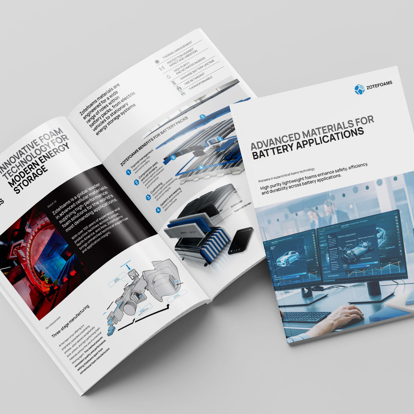Zotefoams brochure for advanced materials