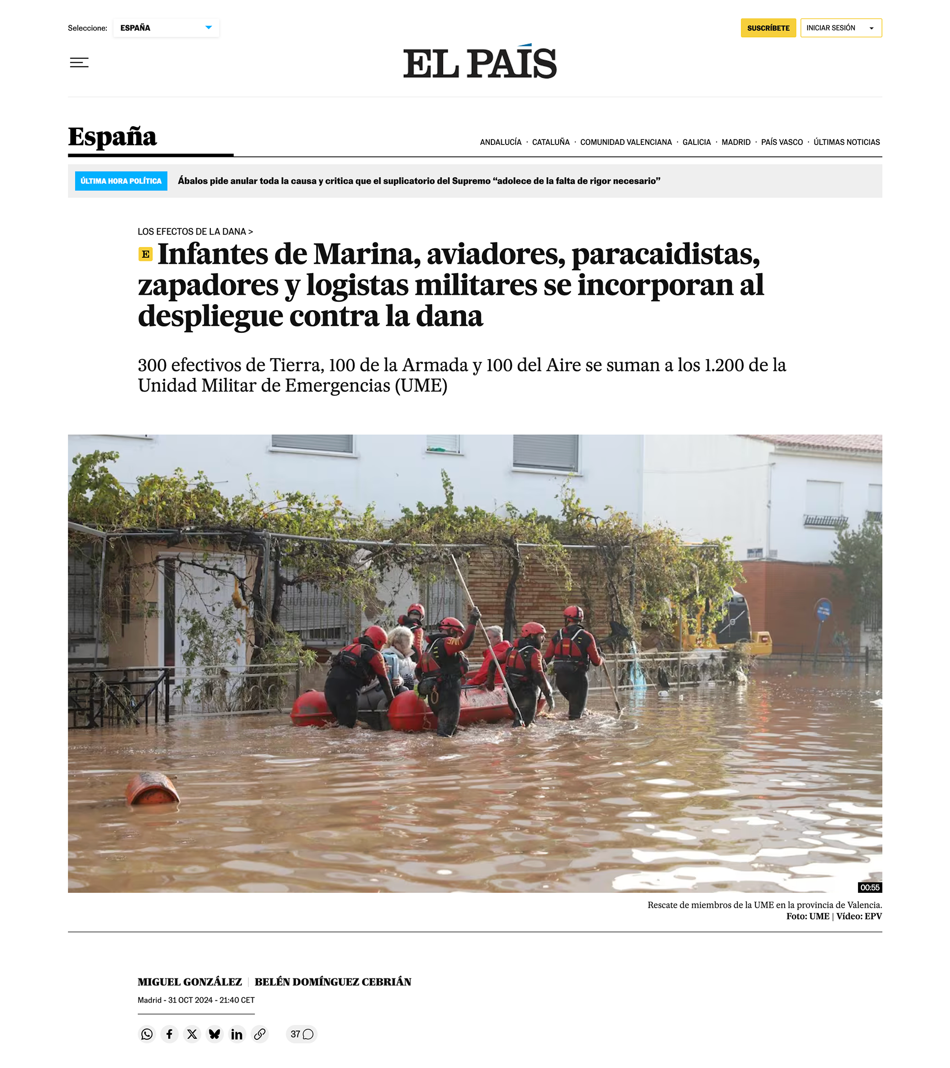 el país