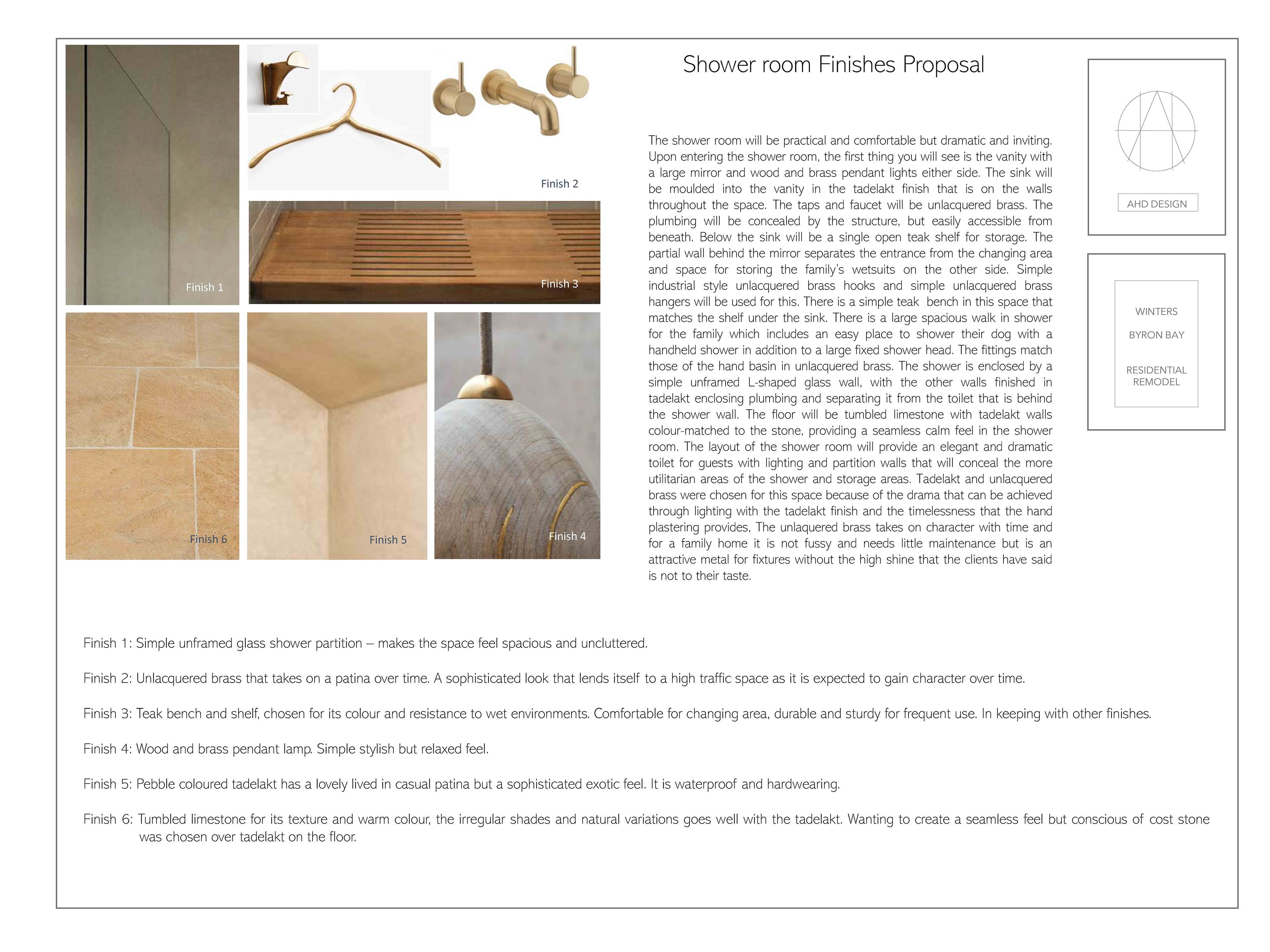 Finishes Proposal