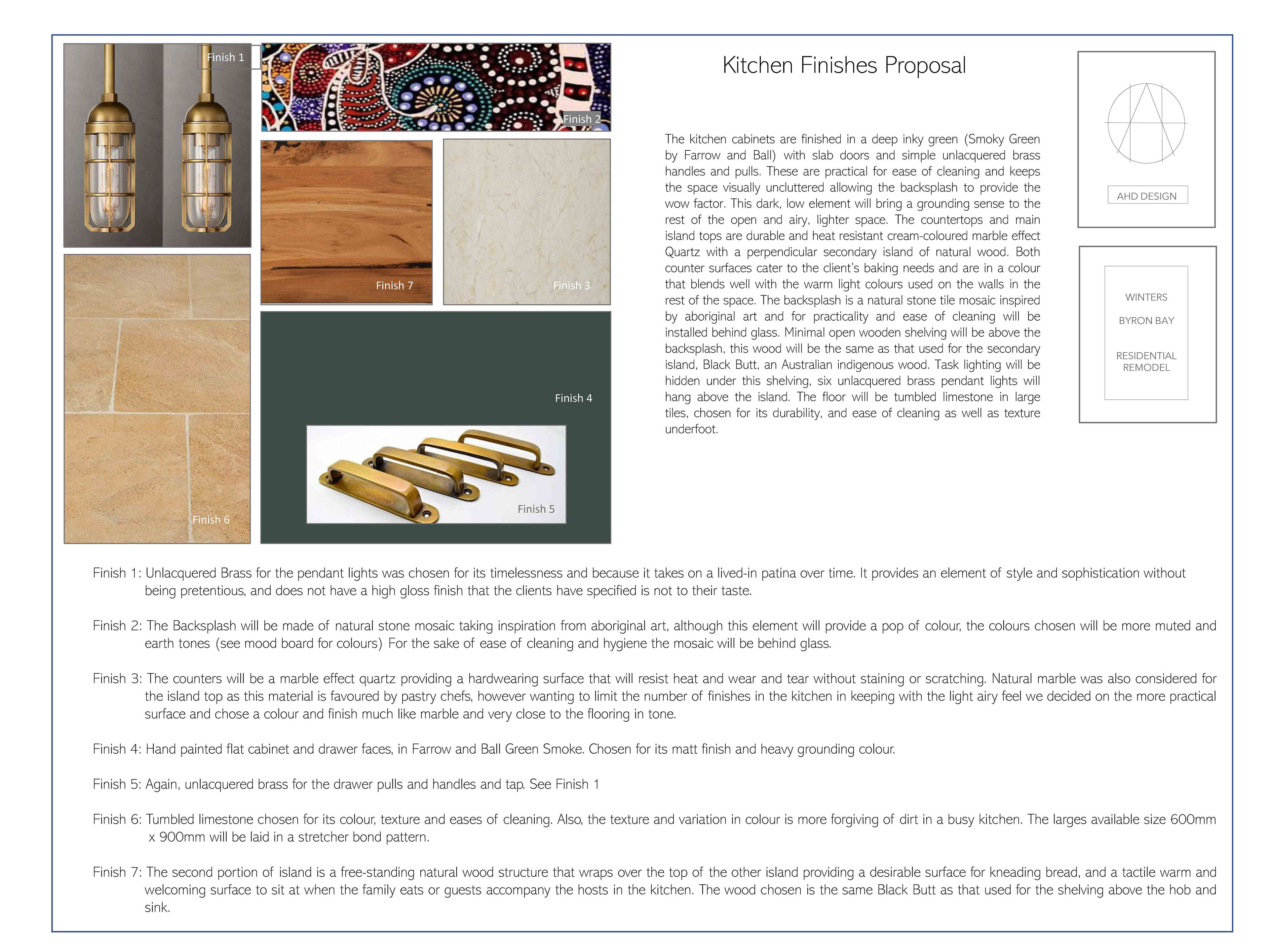 Finishes Proposal