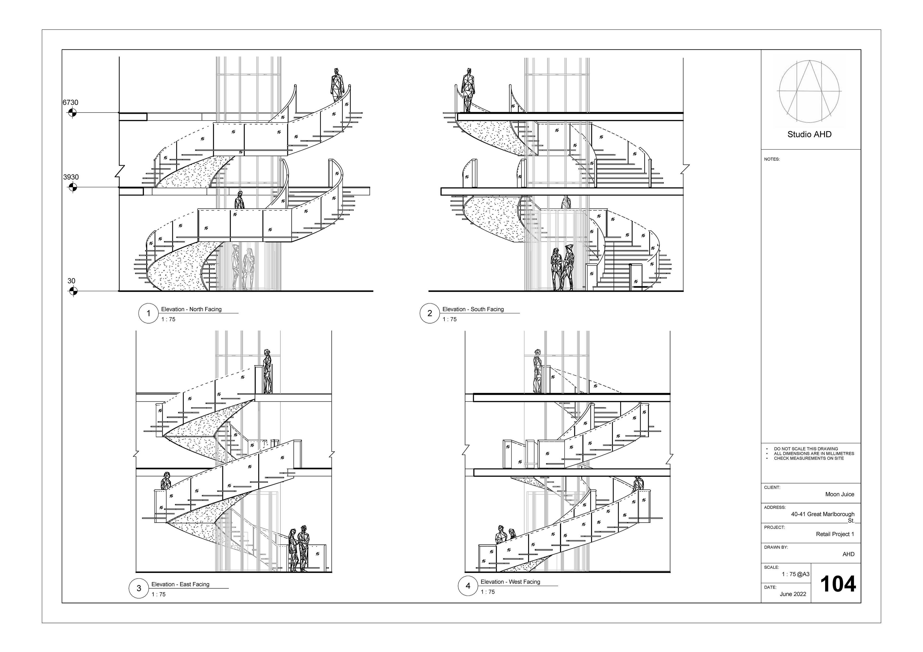 Technical Drawing: Elevations