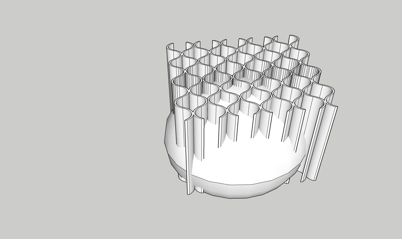 Creating a model in Sketchup