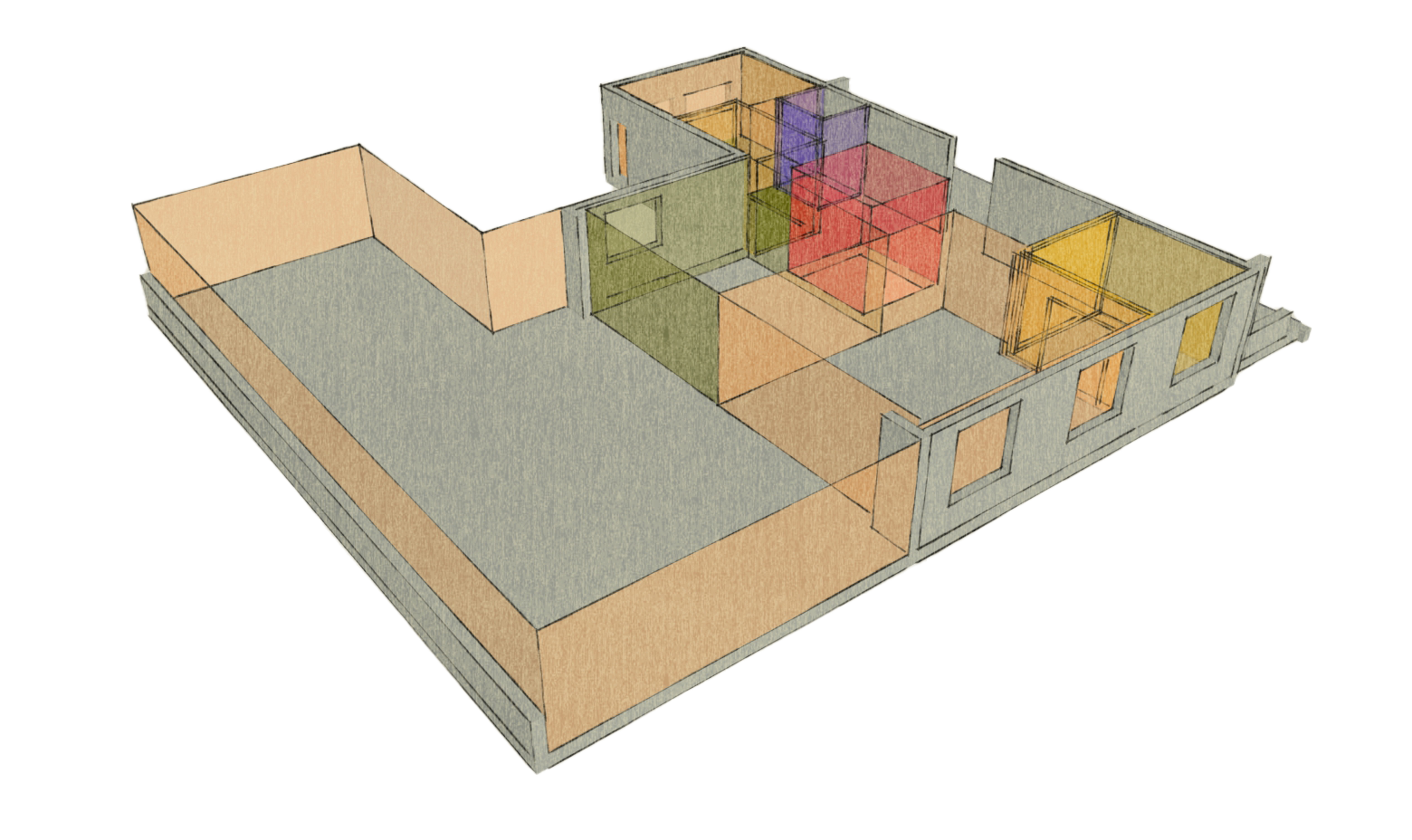 Space planning and zoning