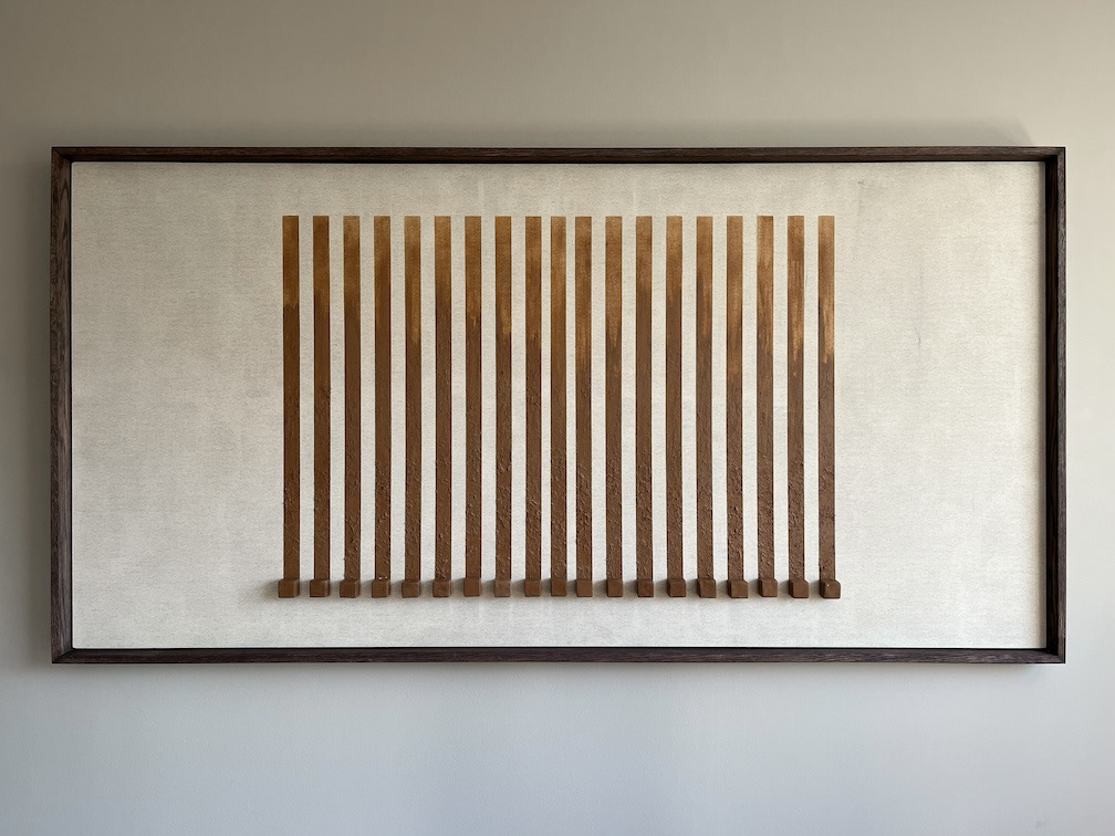 Evolución de la Arcilla, 2023. 124 x 246 x 9 cm