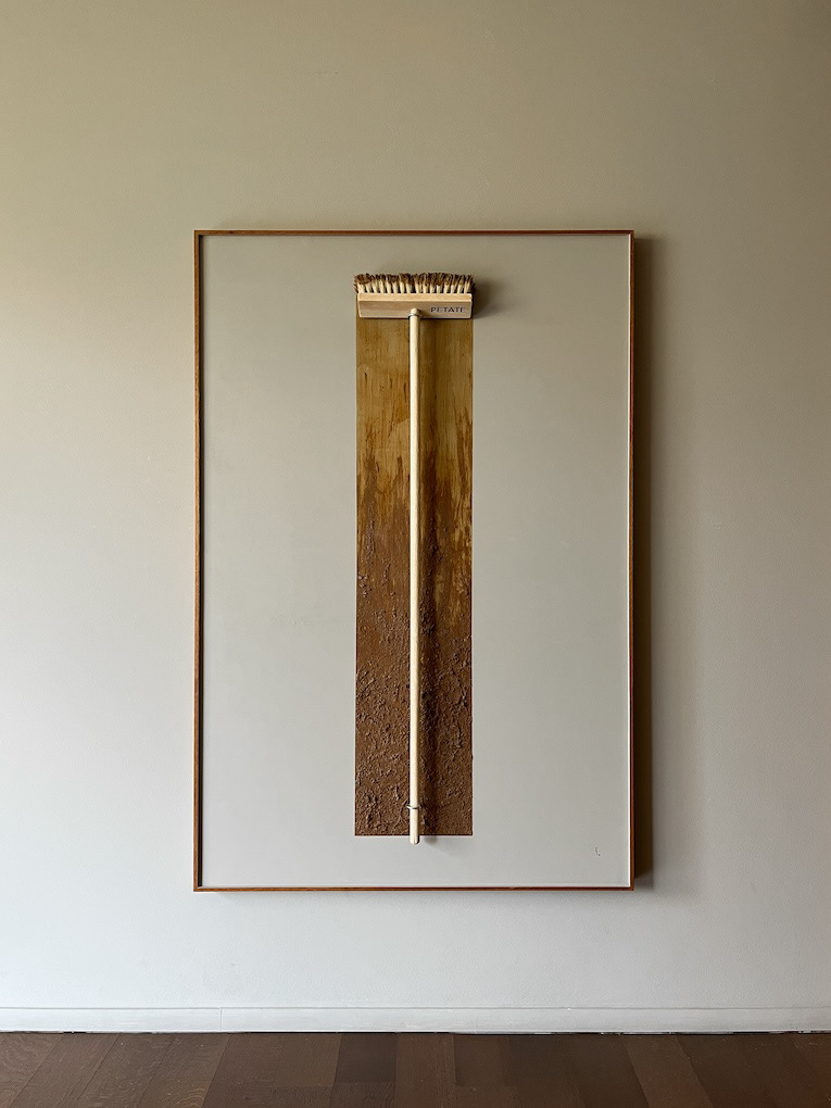 Pintura de Barro, 2023. 150 x 100 x 10 cm