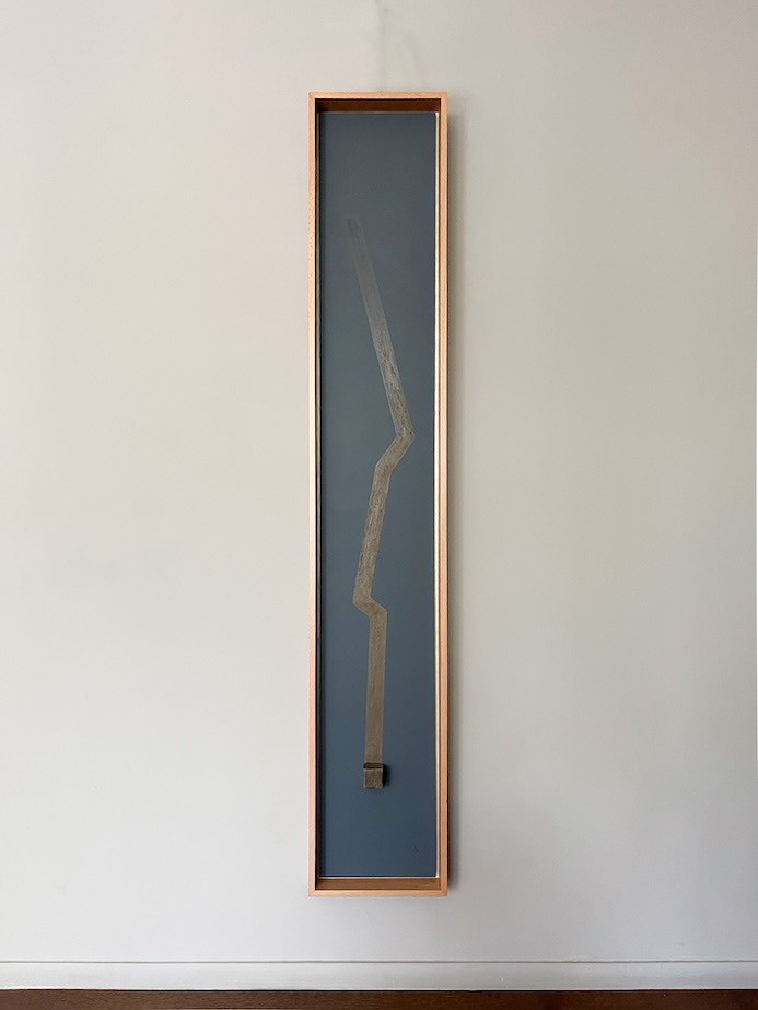Trazo de Barro Negro, 2022. 122 x 27 x 6.5 cm