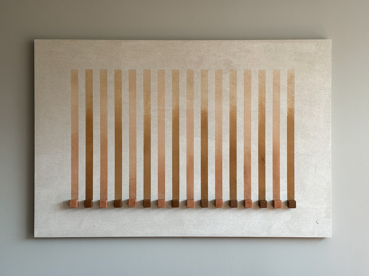 Tierras de Barro, 2024. 120 x 180 x 9 cm