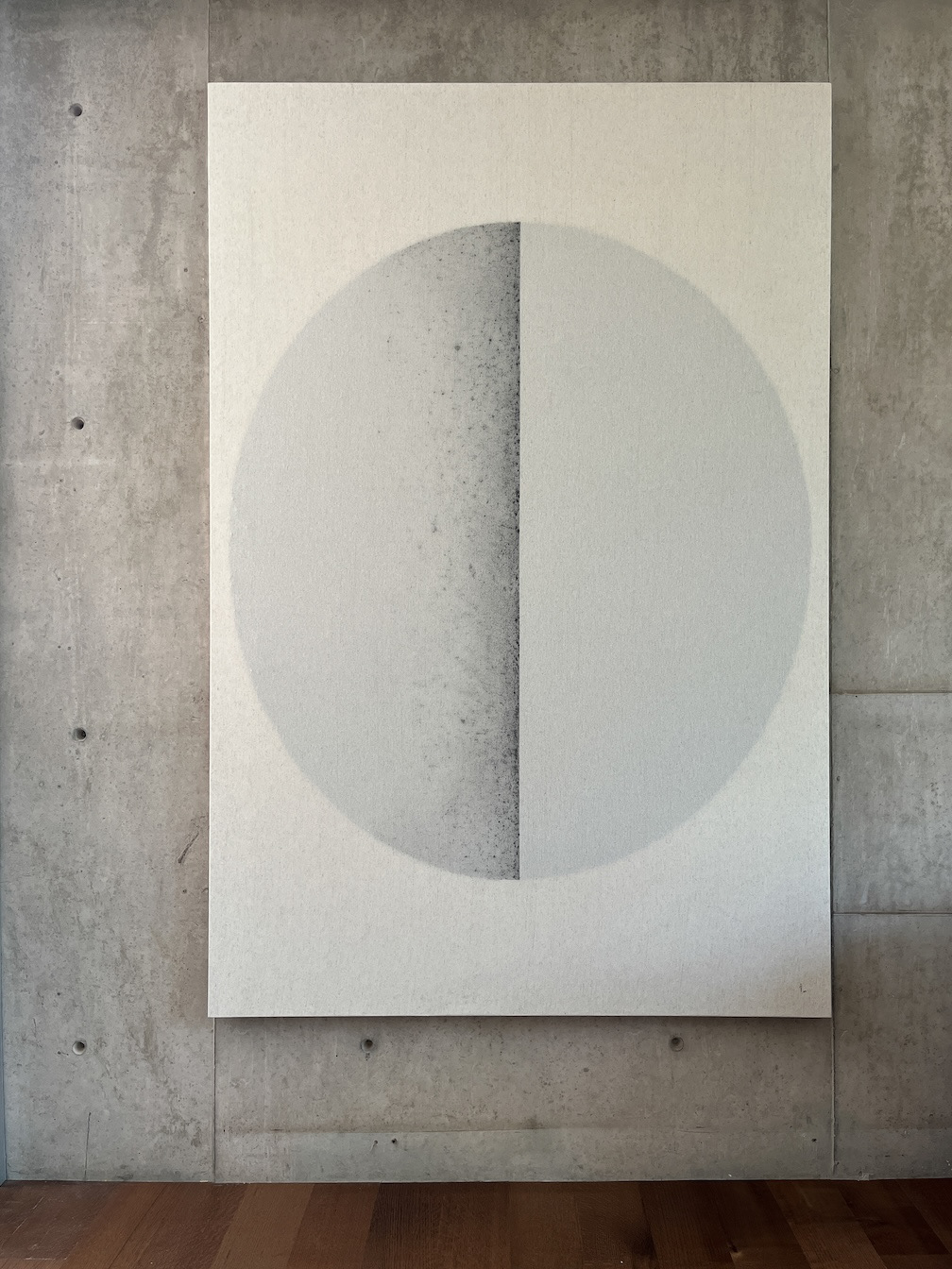 Hemisferios, 2024. 180 x 120 x 4 cm