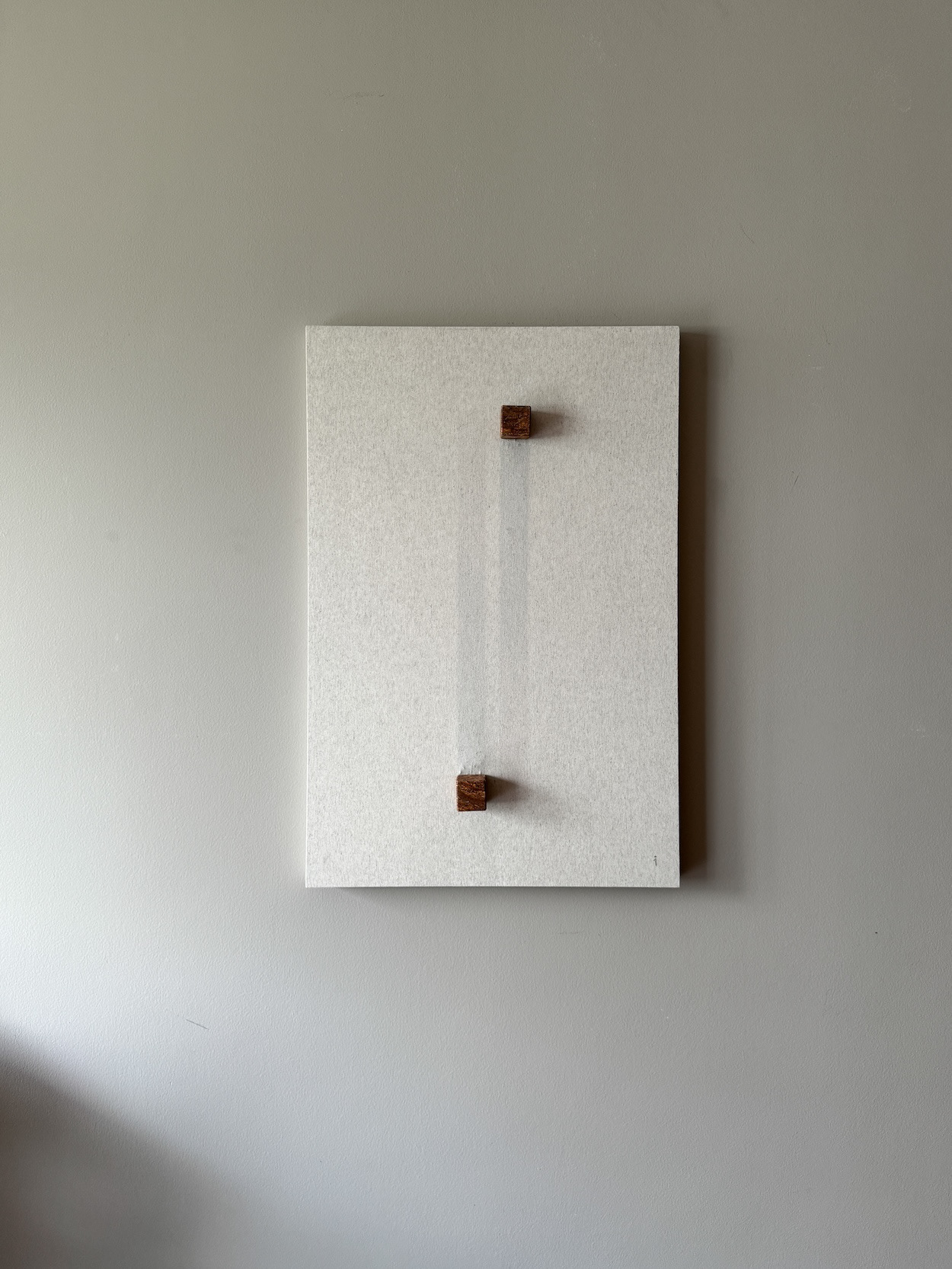 Doble Trazo, 2024 . 90 x 60 x 9 cm