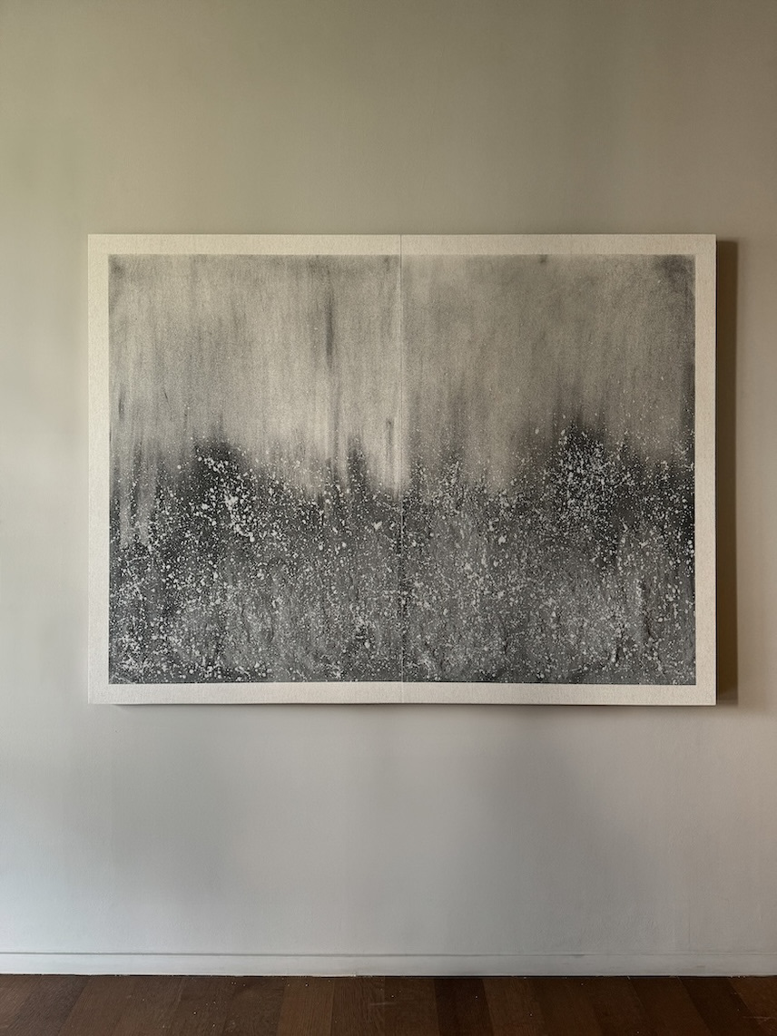 Estallido de Restos II, 2024. 120 x 162 x 5 cm