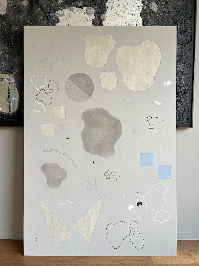 Lugar Azul, 2022. 150 x 100 x 5 cm