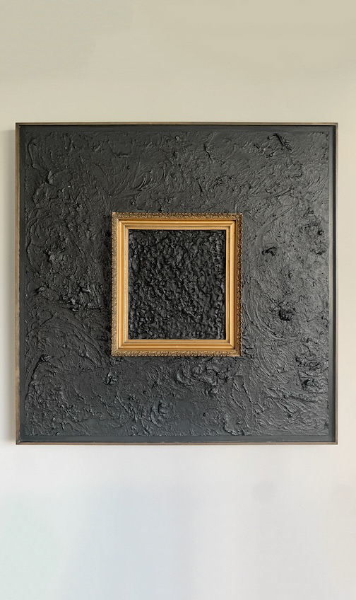 Límites, 2021. 100 x 100 x 10 cm