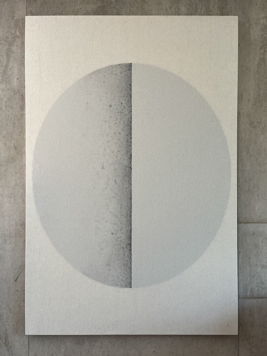 Hemisferios, 2024. 180 x 120 x 4 cm