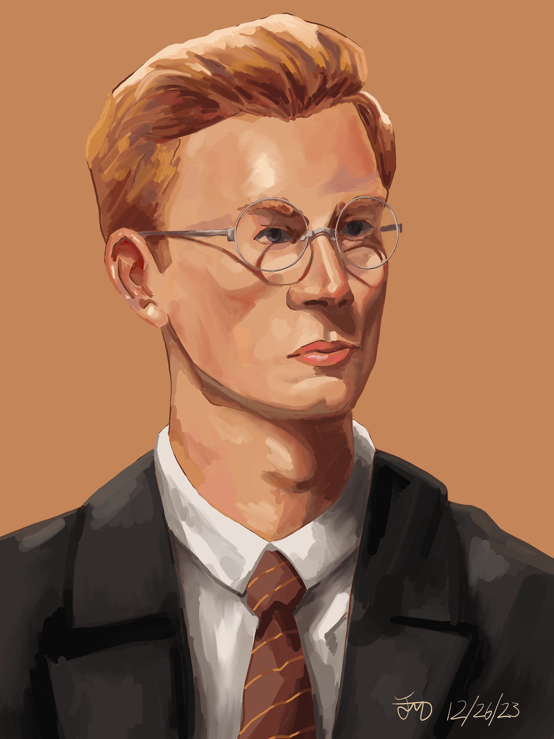 Redhead Man Study