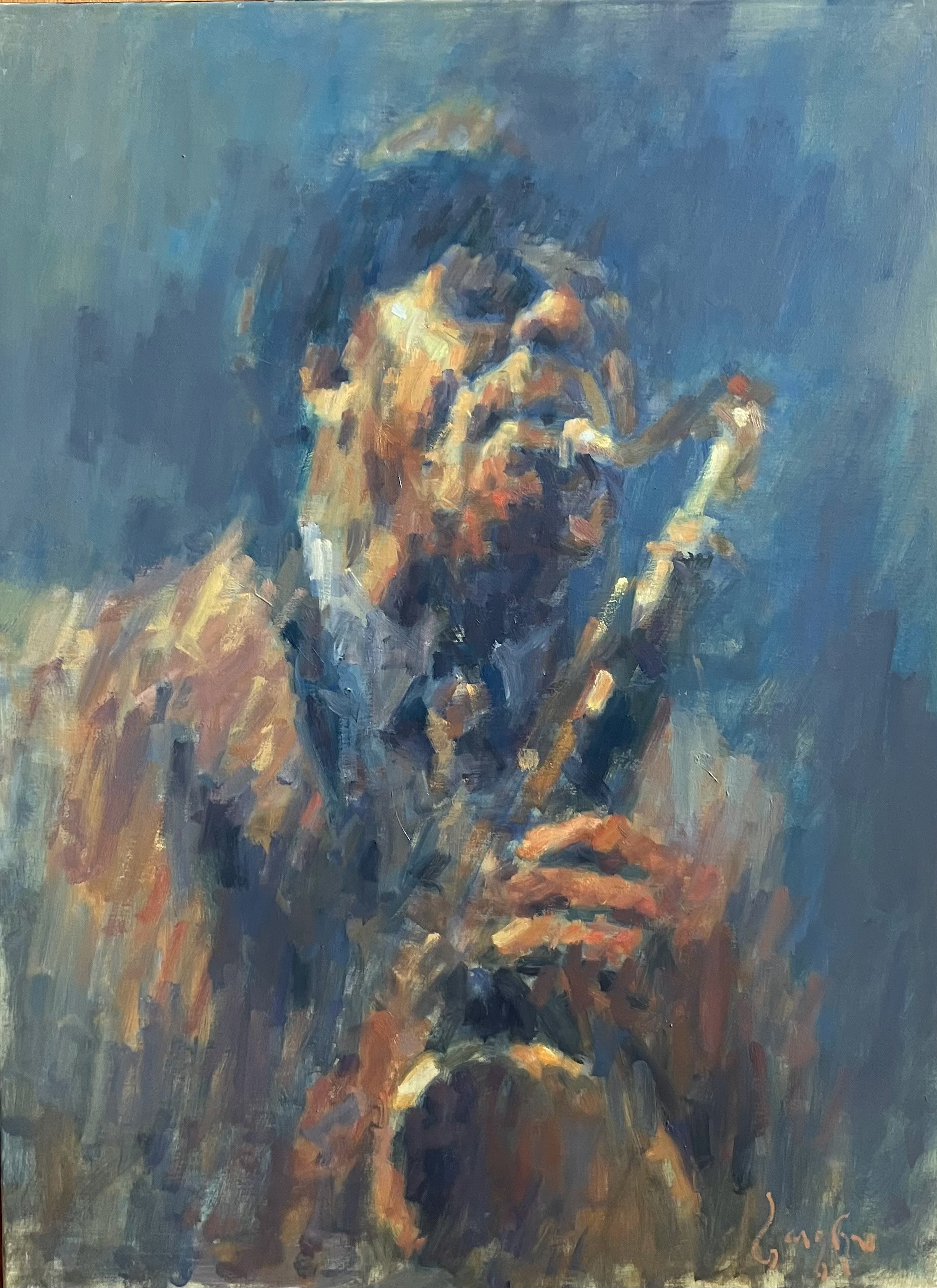 Sfæriske toner, 60x80 cm