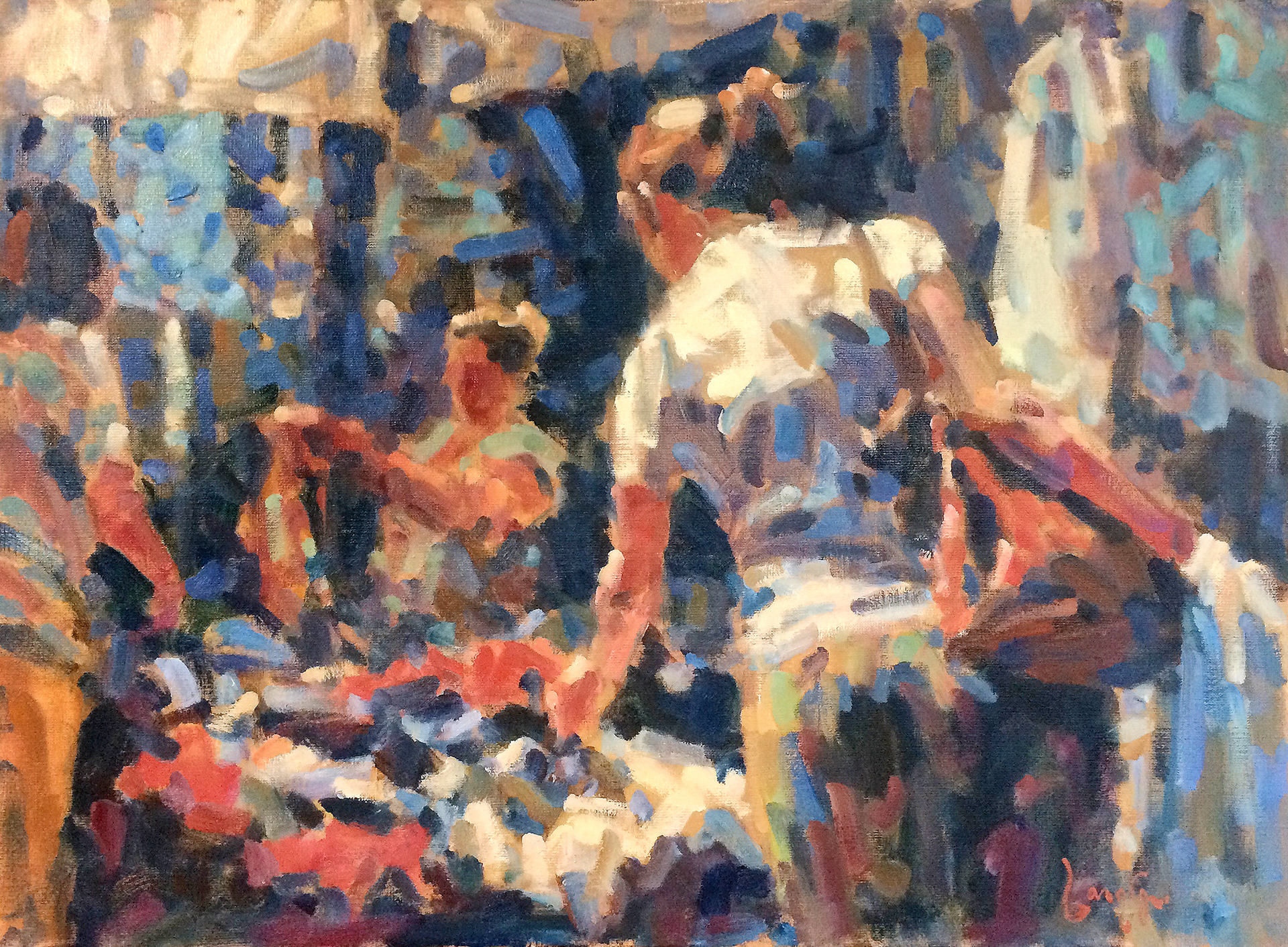 ”Marked”, 60x80 cm