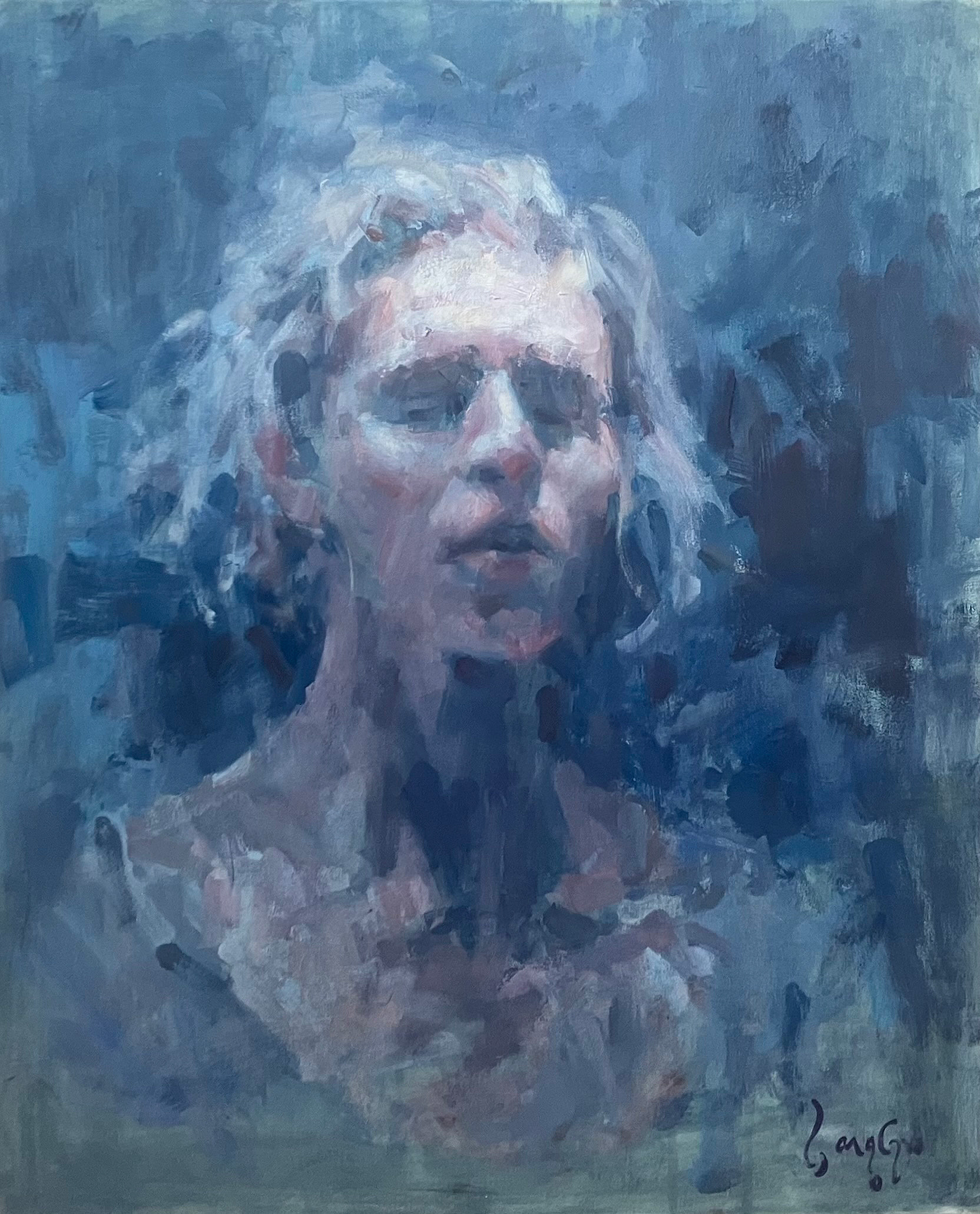 Tilbageblik, 60x50 cm