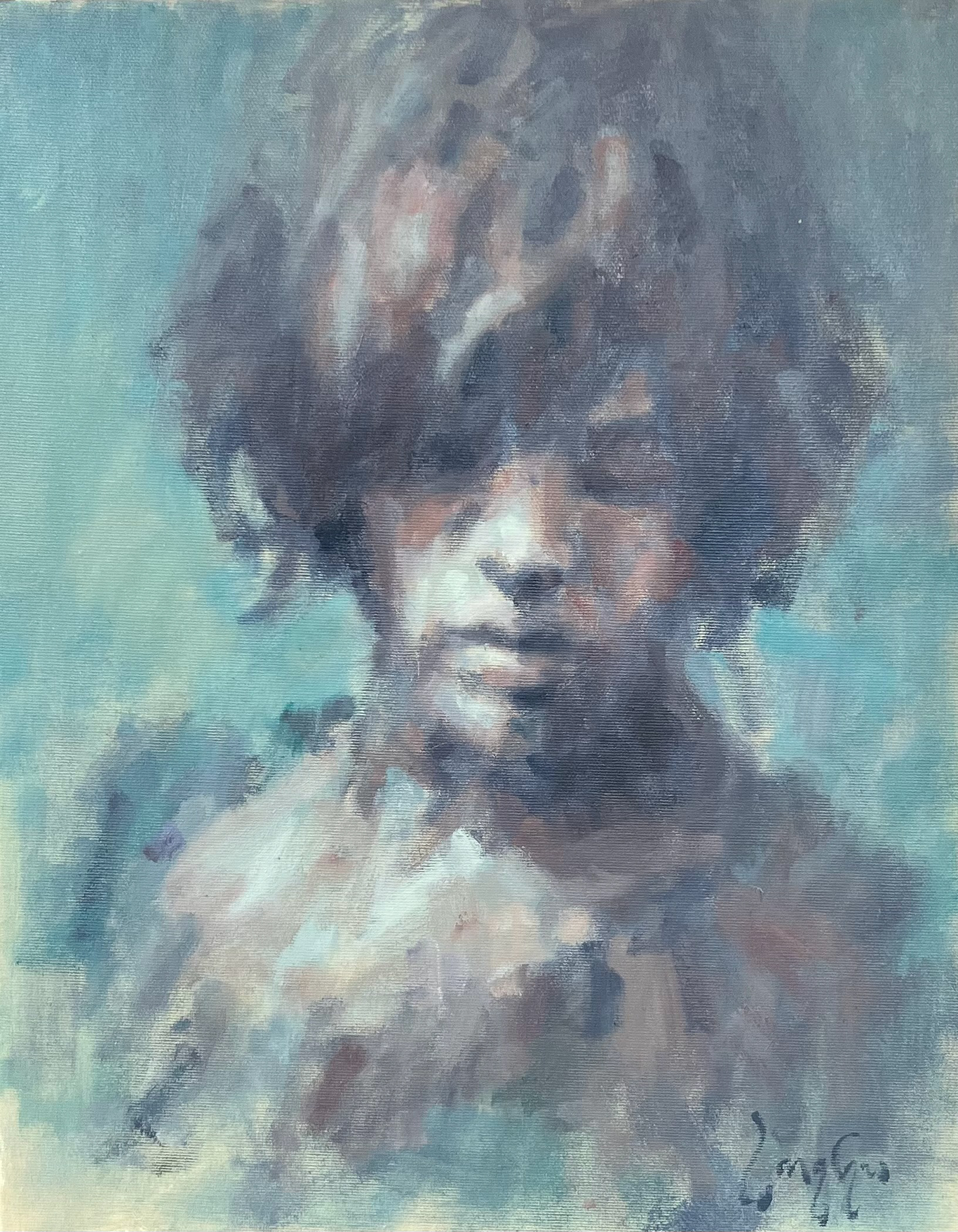 Tilbageblik, 50x40 cm