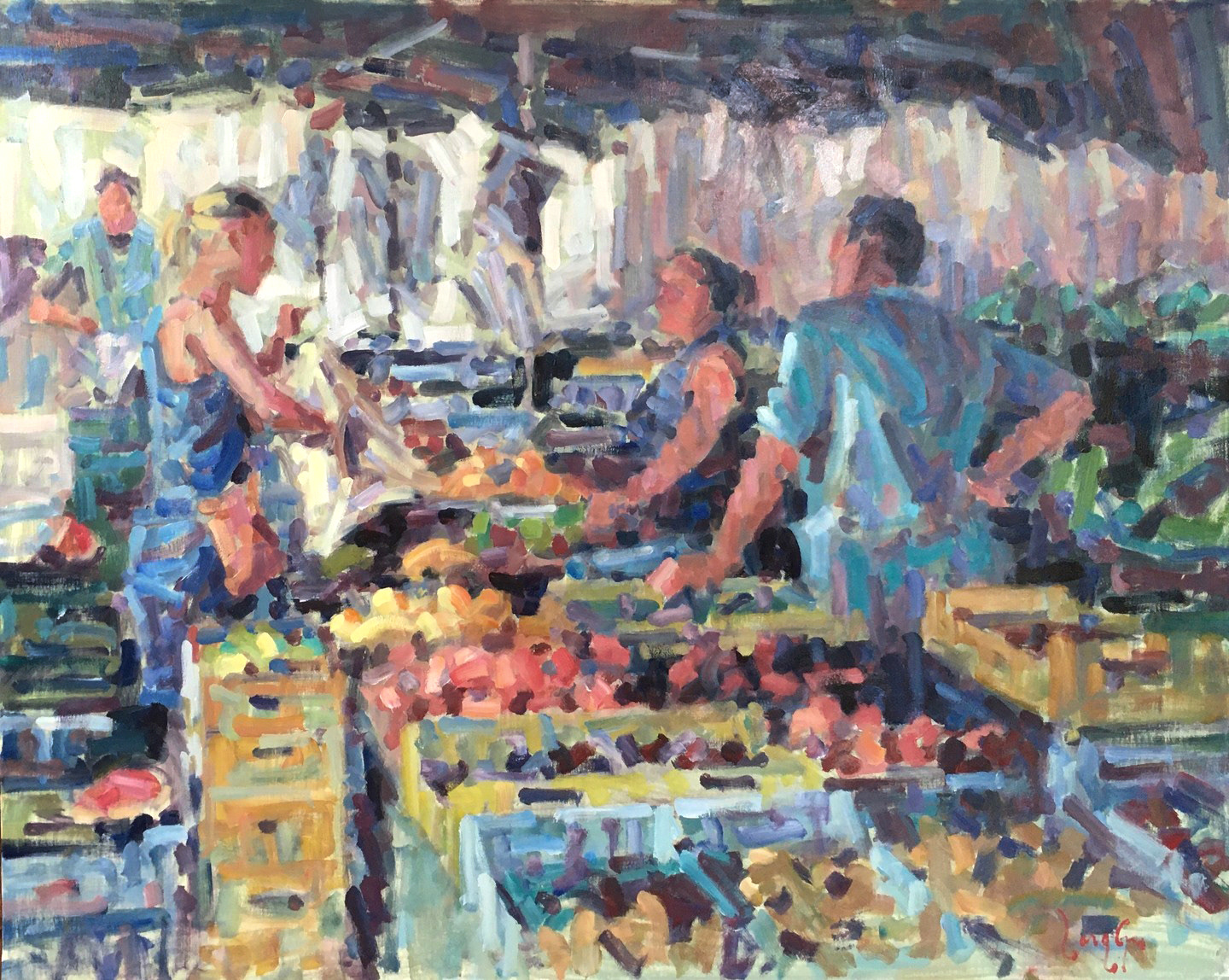 ”Marked”, 80x100 cm
