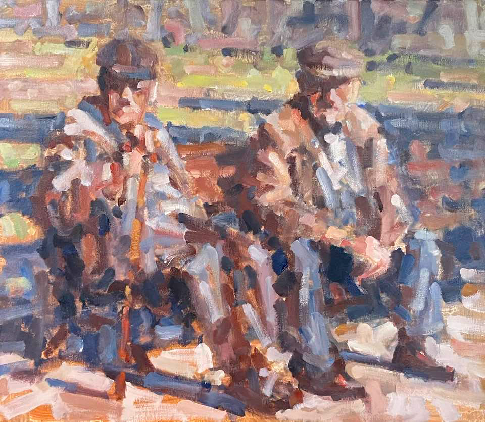 ”Falkeblik”, 50x60 cm