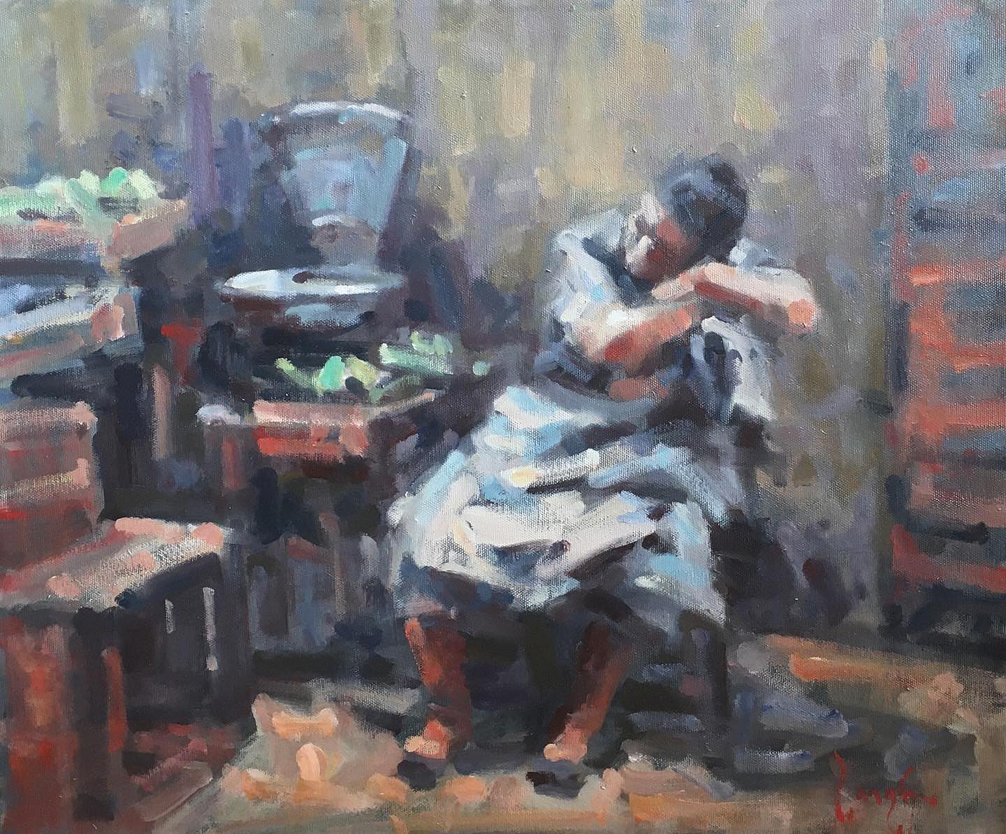 ”Siesta”, 60x80 cm