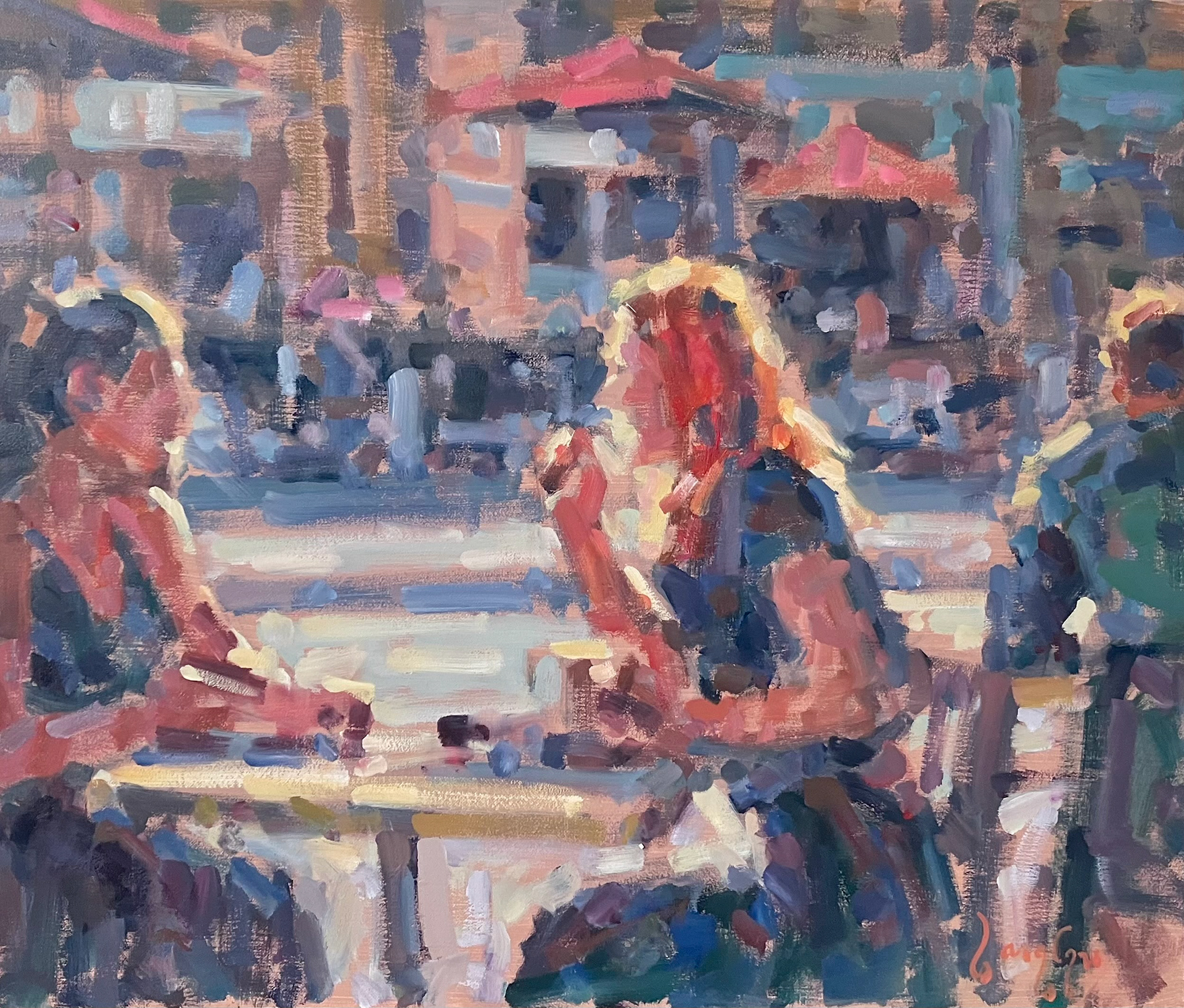 "Caféliv", 50x60 cm