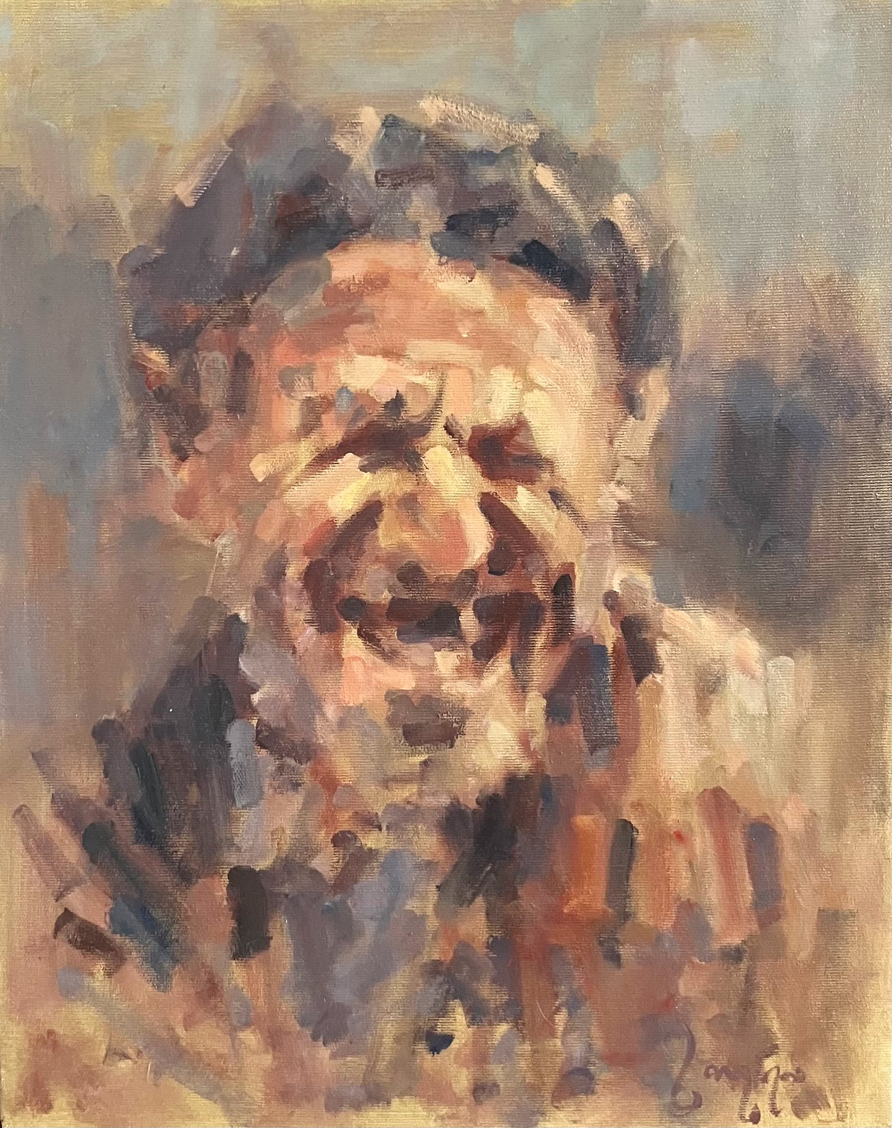 ”Tandløs”, 50x40 cm