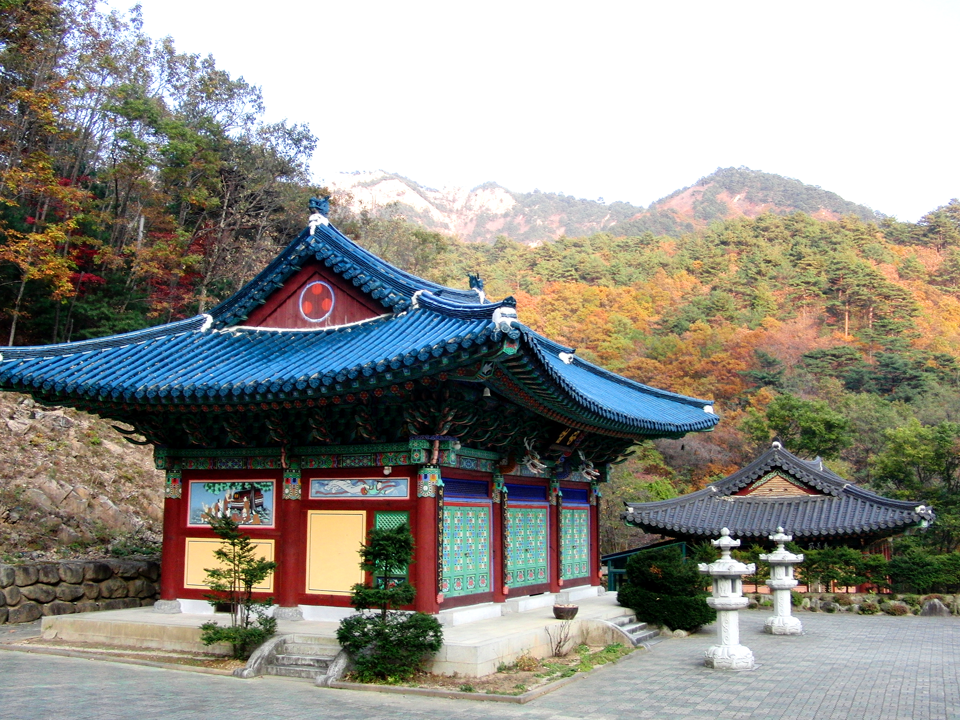 Un temple de Seoraksan