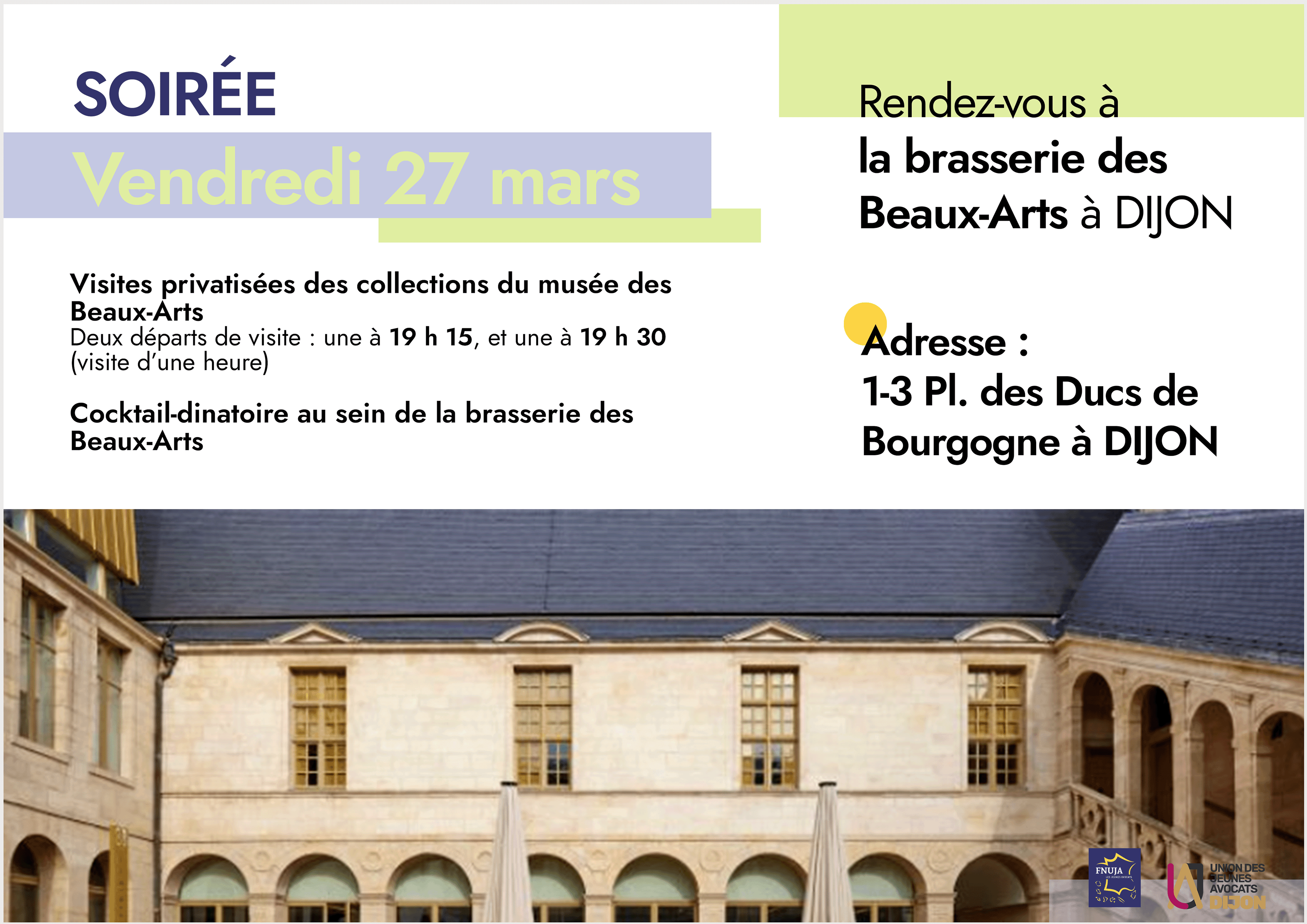 Soirée du 27 mars 2026