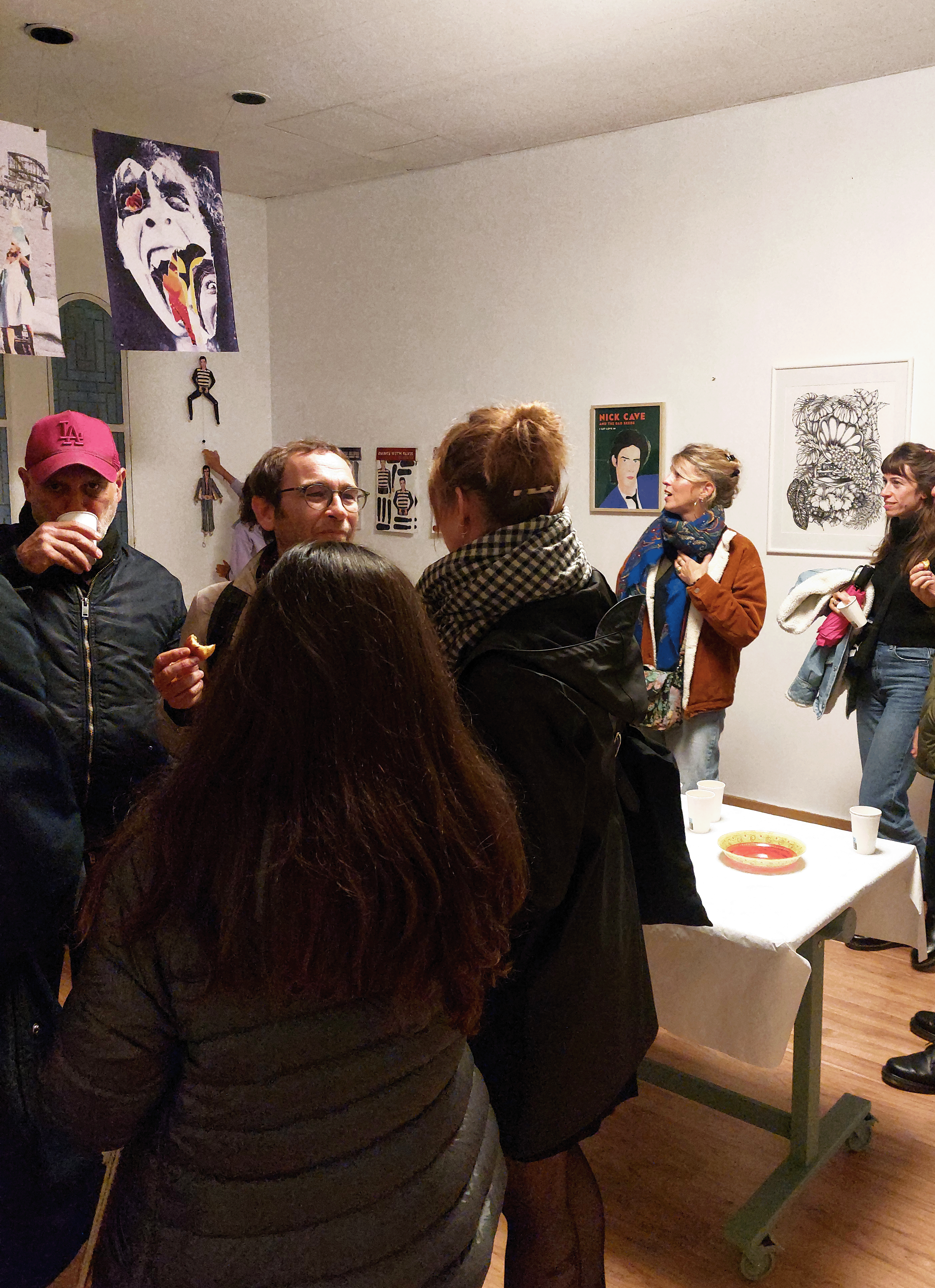 Le vernissage à La Treille