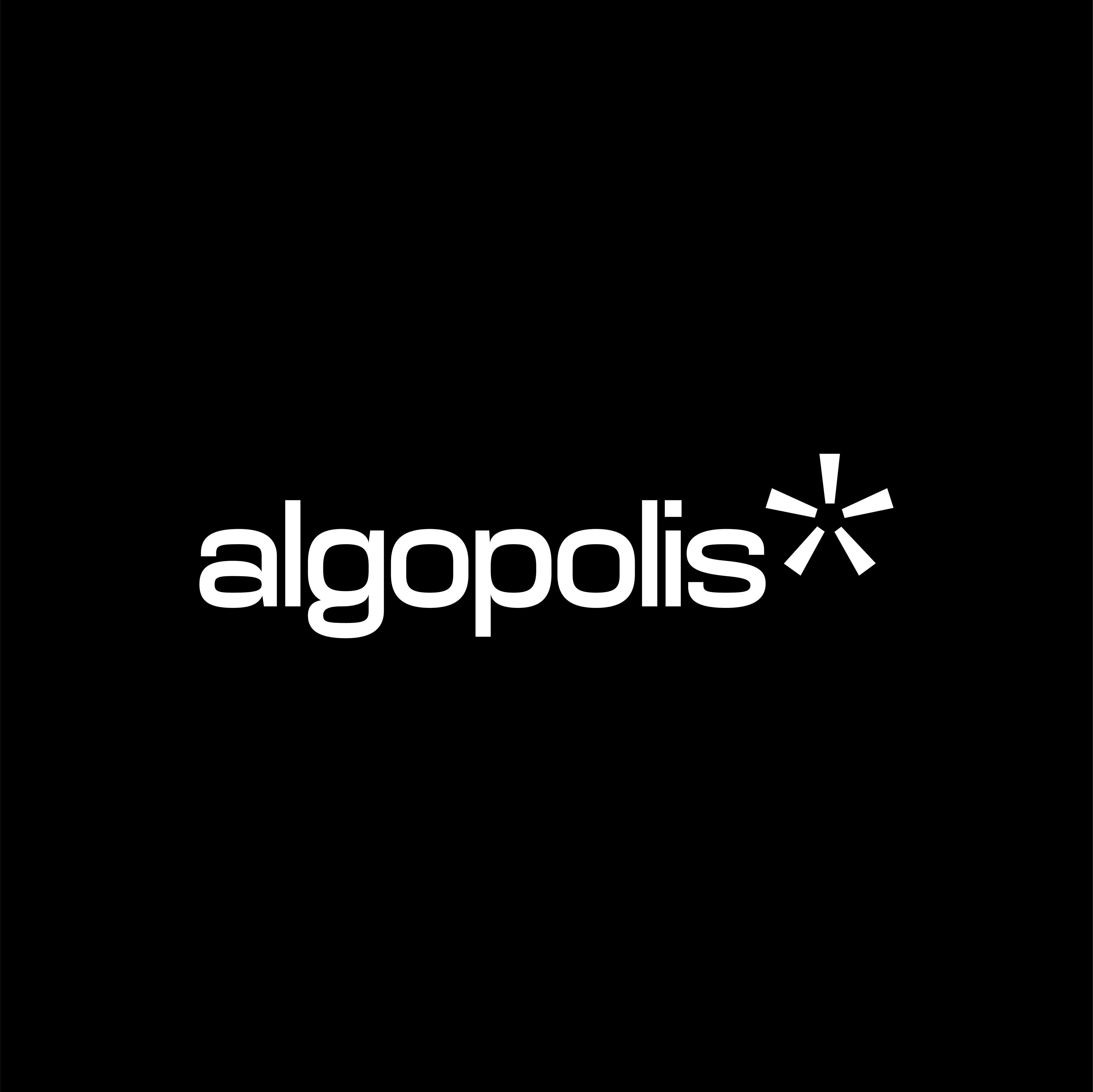Logo for "Algopolis" - one of the fastest growing hedge fund in Europe.