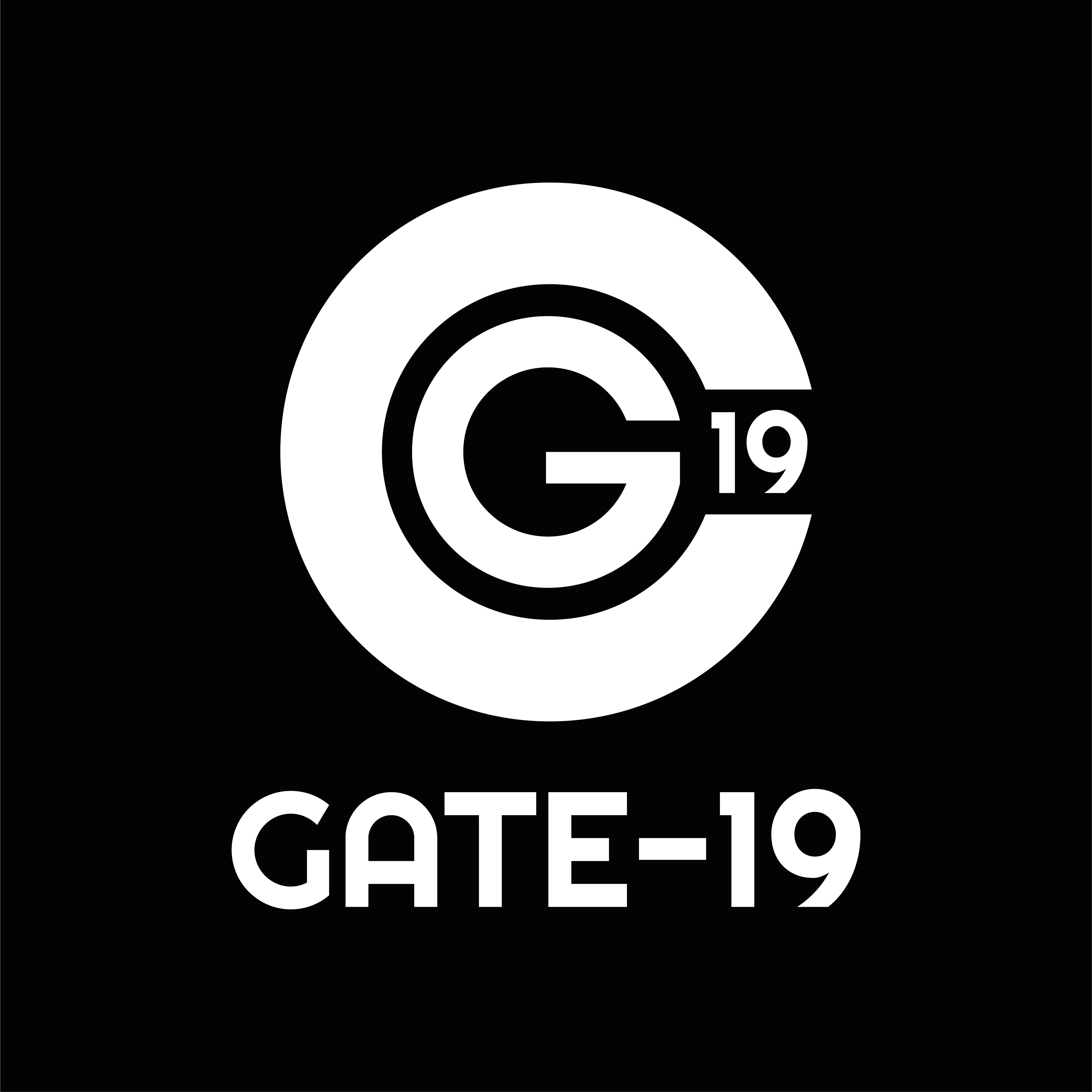 Logo for "Gate - 19". Medical equipment brand.