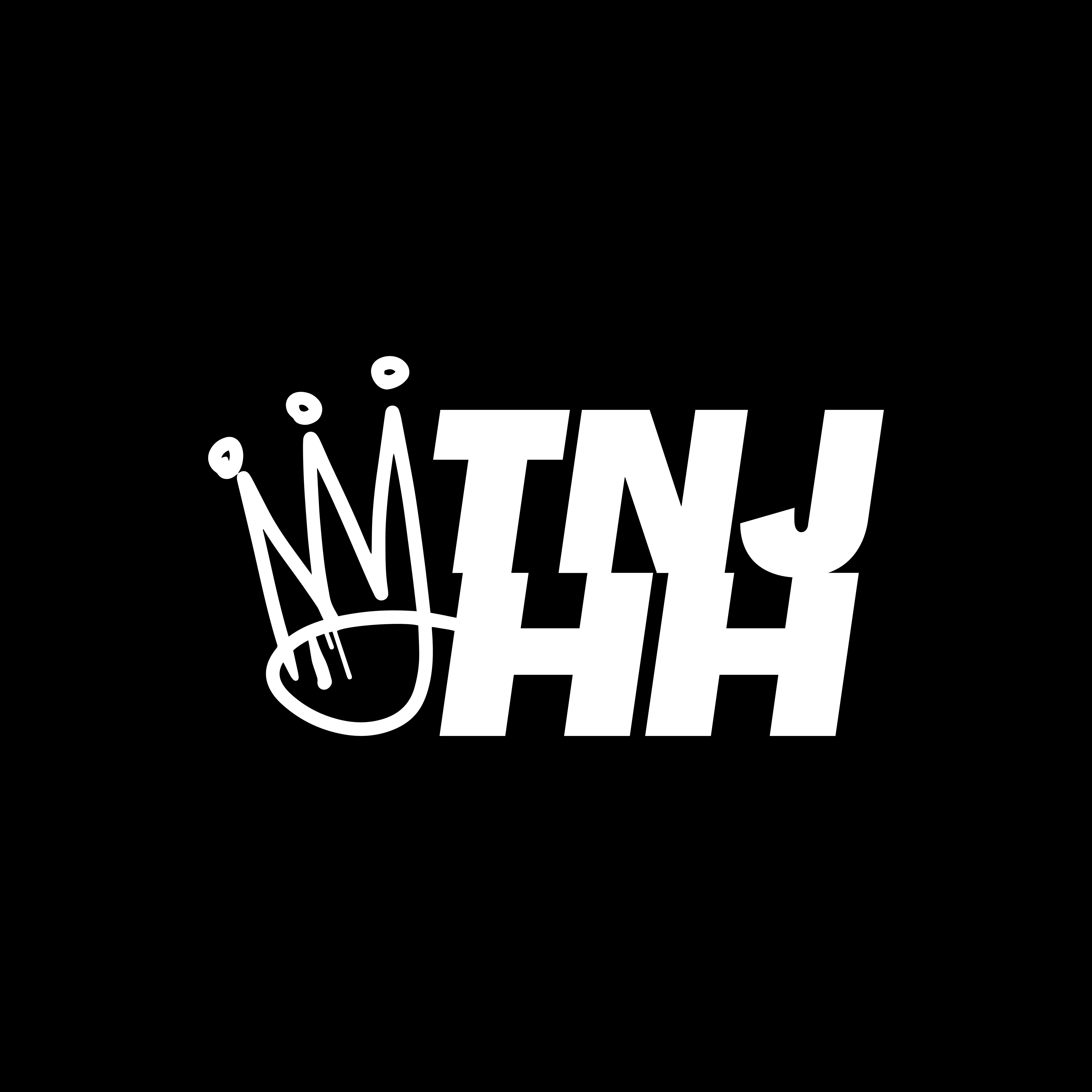 Logo for Jacek Balinski's  "To Nie jest Hip Hop" podcast. 