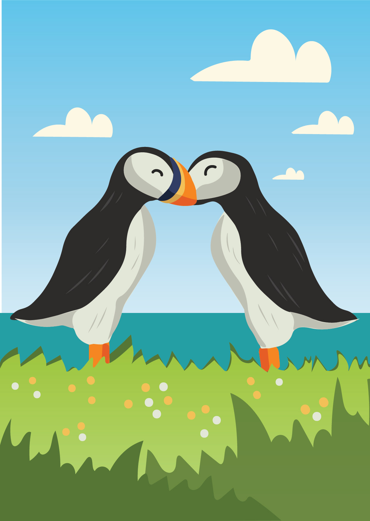 Plemont Puffins