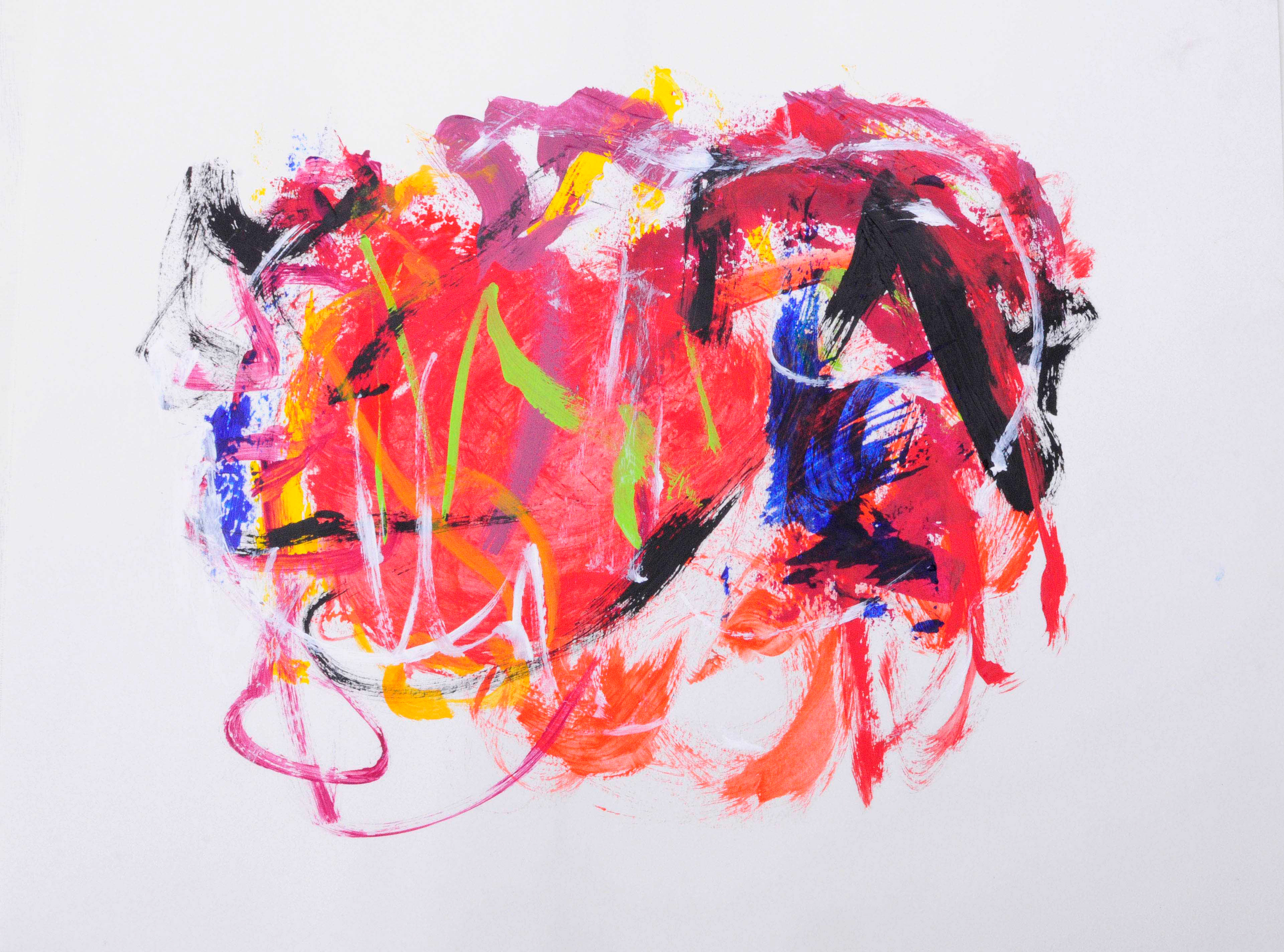 We will meet Again 17' x 24' Acrylic - Paper