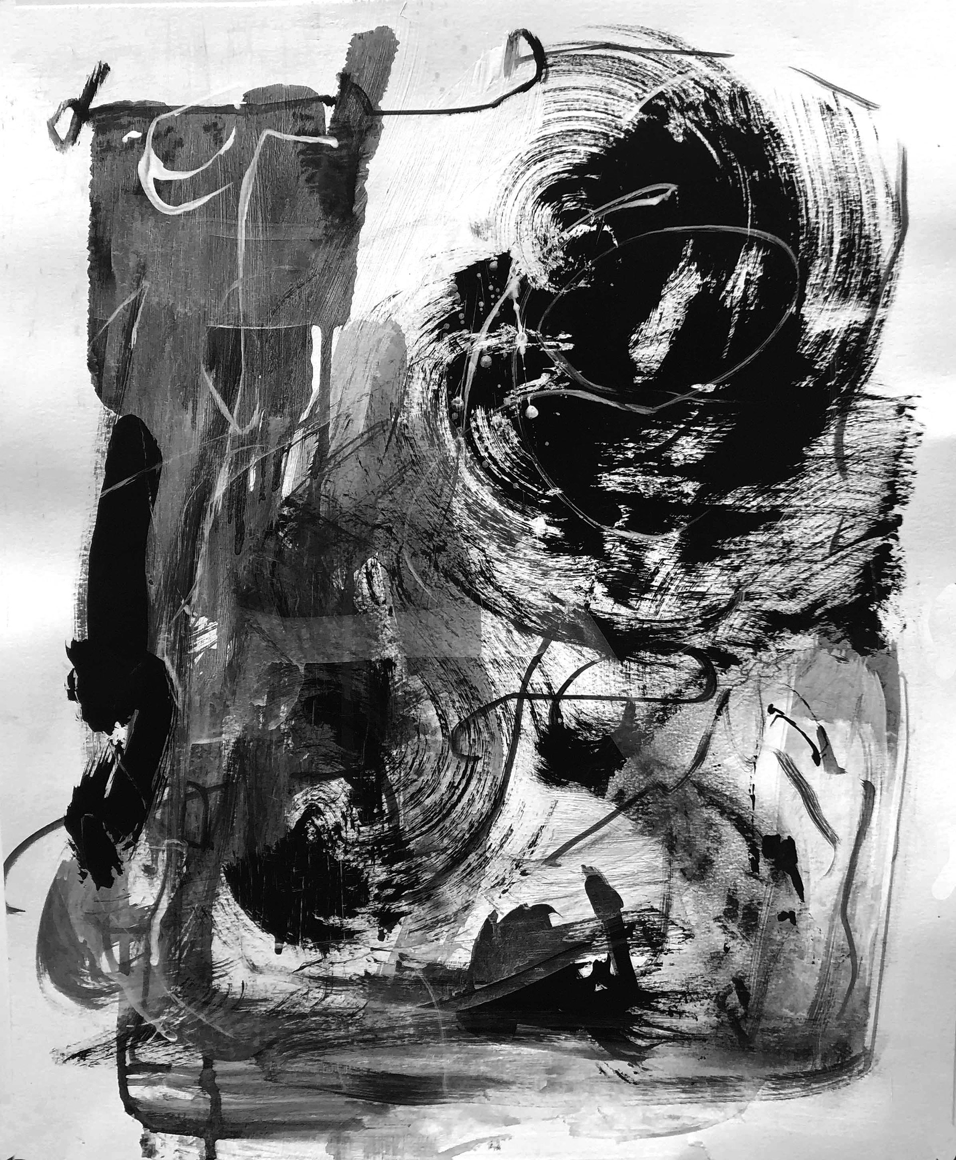 Untitle 26' x 20' Acrylic - Paper.