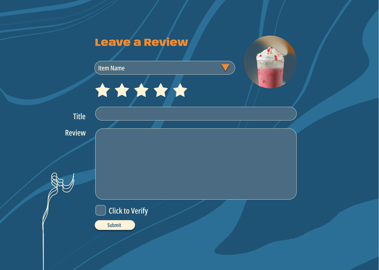 Review Submission (Desktop)
