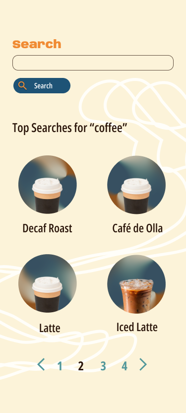 Search Page (Mobile)