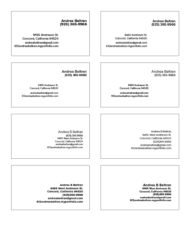 Card Layout