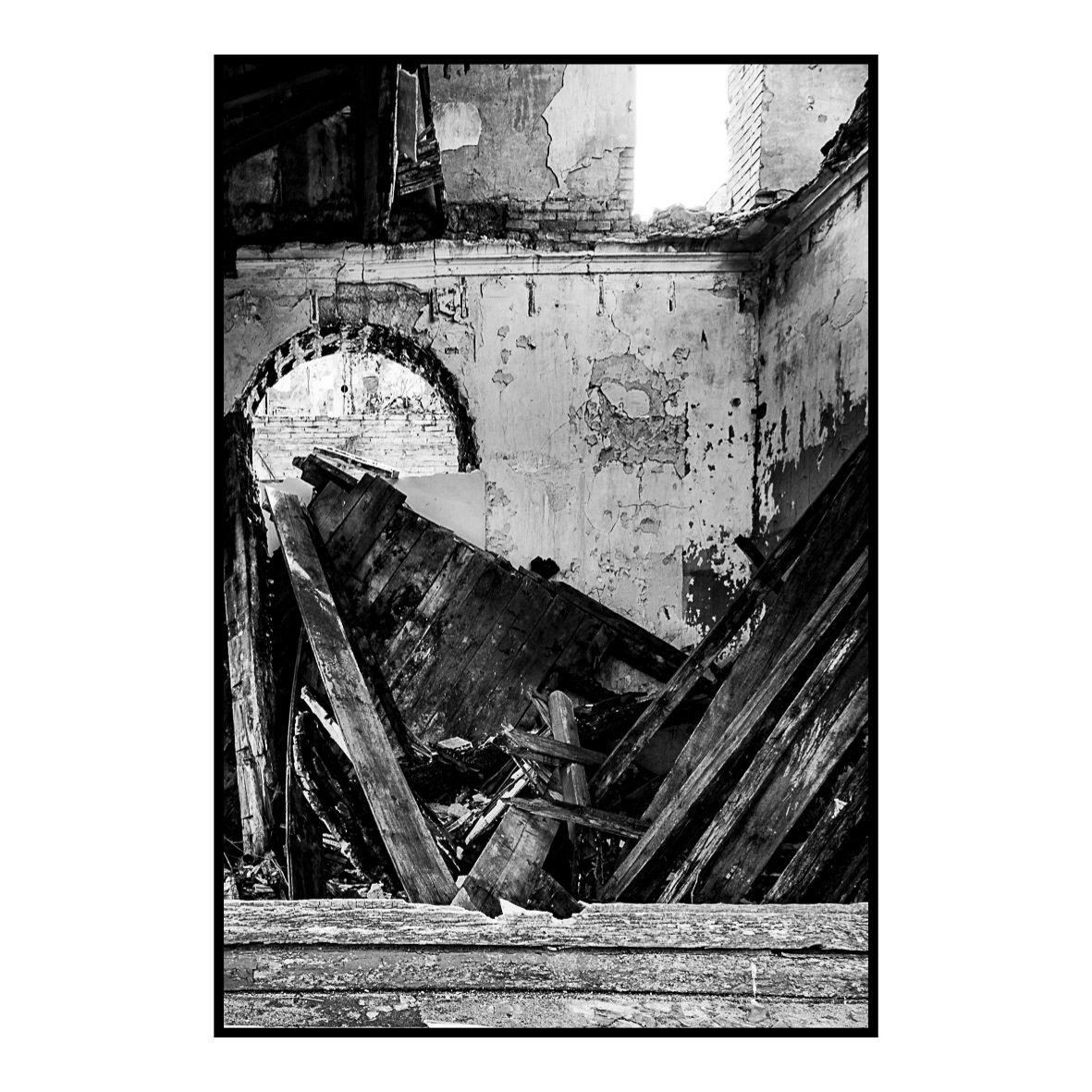 Plancher effondré - Loxéville - Avril 2017