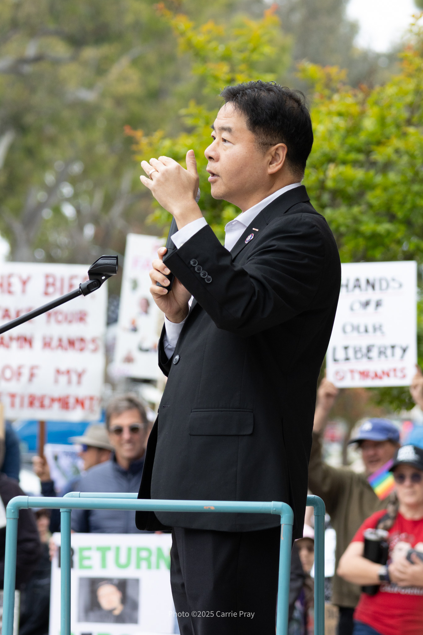 Ted Lieu speaks at Torrance Rally May 3 2025
